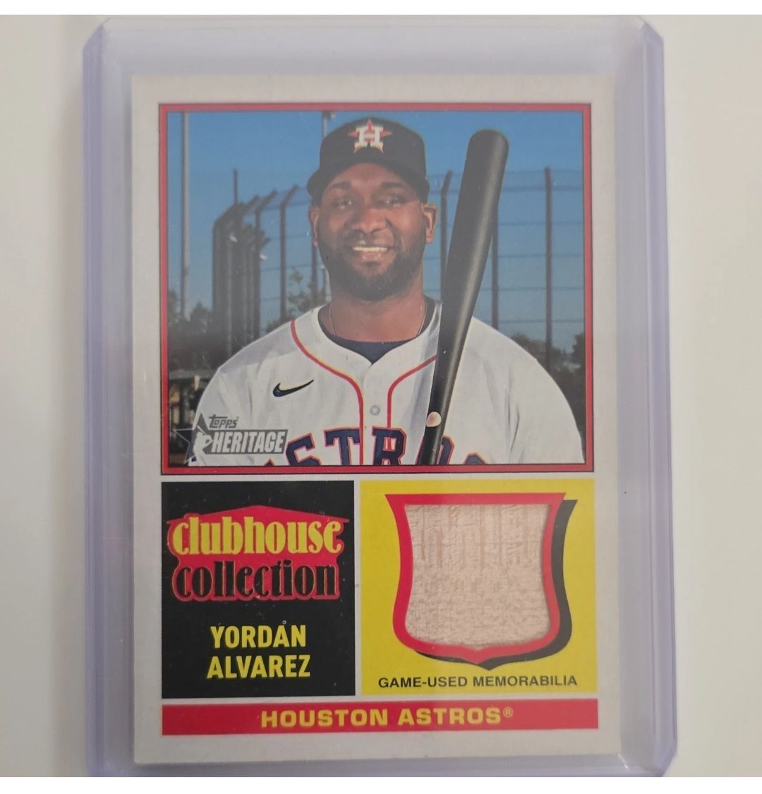 Yordan Alvarez's Top 5 Sports Card and Potential for MVP