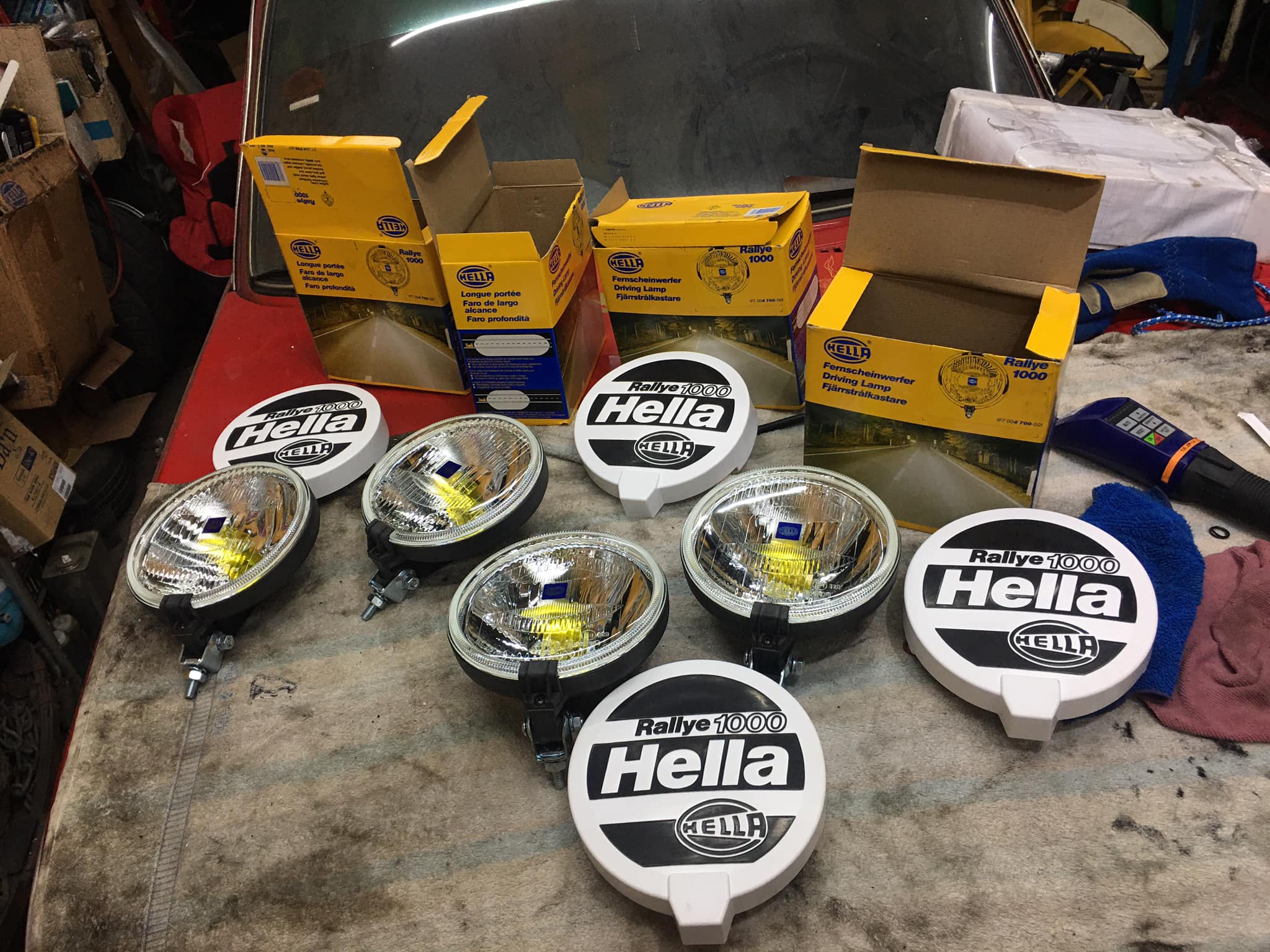 HELLA 004700431 Rallye 1000 Black Magic Driving Lamp Guyana
