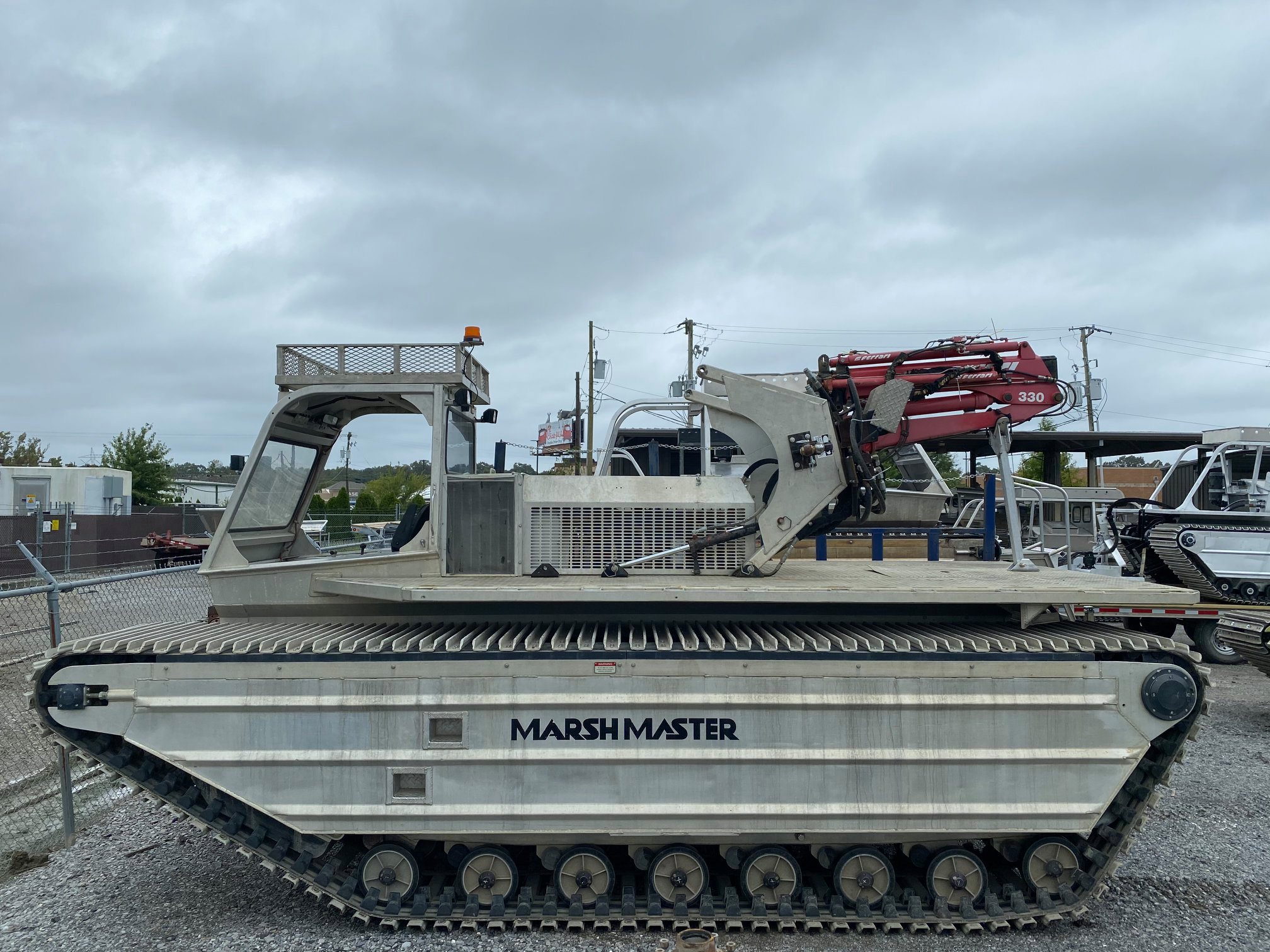 Marsh Master - Marsh Master MM-3 with crane/auger combo.... | Facebook