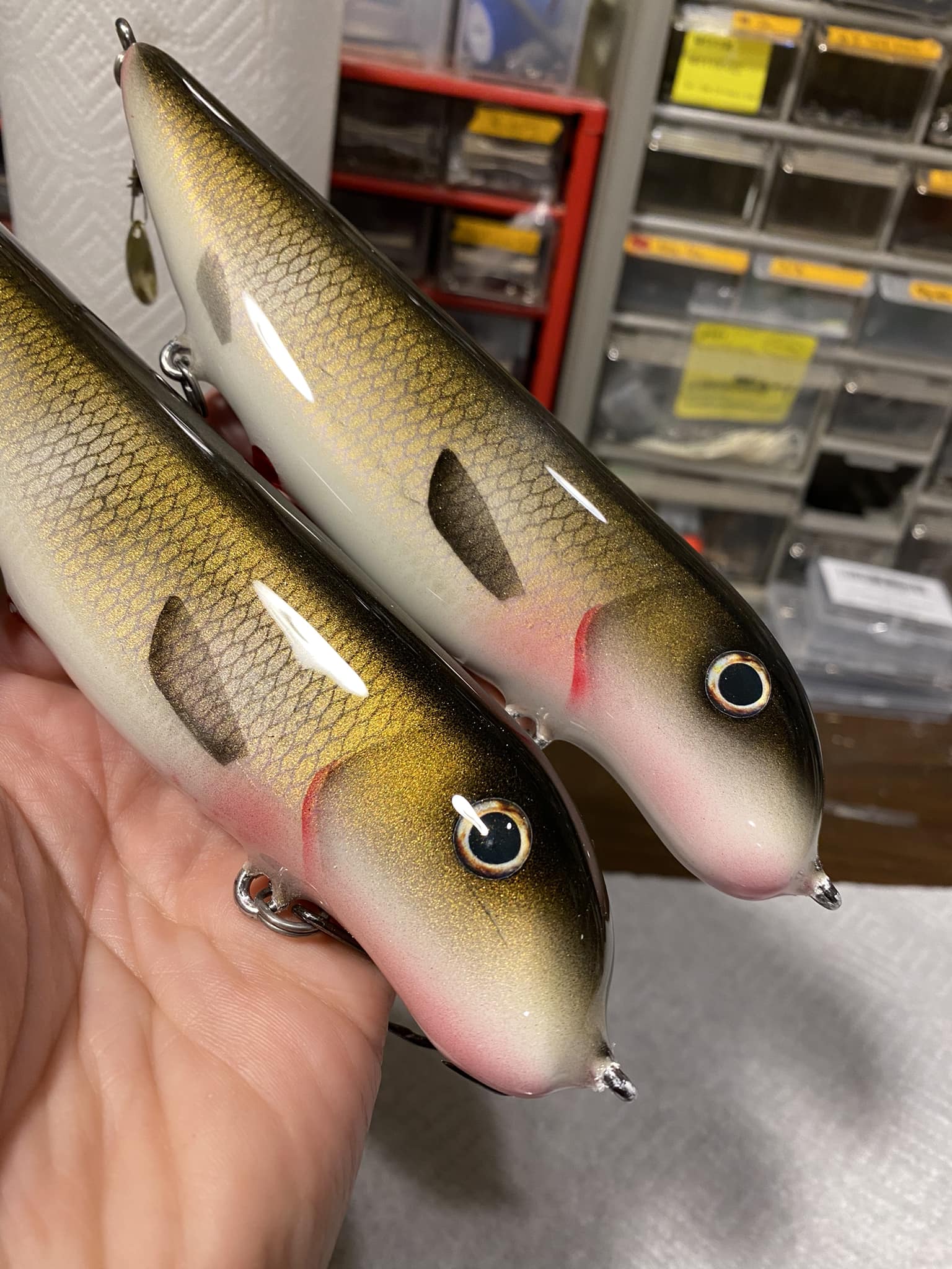 epoxy wood fishing lures coating Hogy 4in Jig wired body Best Clear Coat / Sealer
