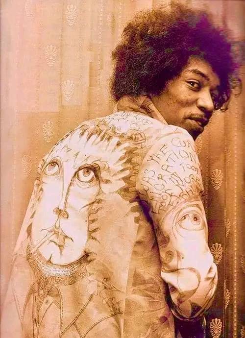 Jimi Hendrix's iconic style and custom jackets
