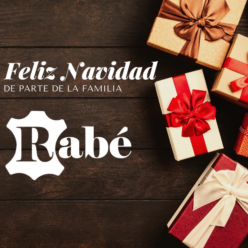 Cueros Rabé - Los mejores deseos para esta época de...