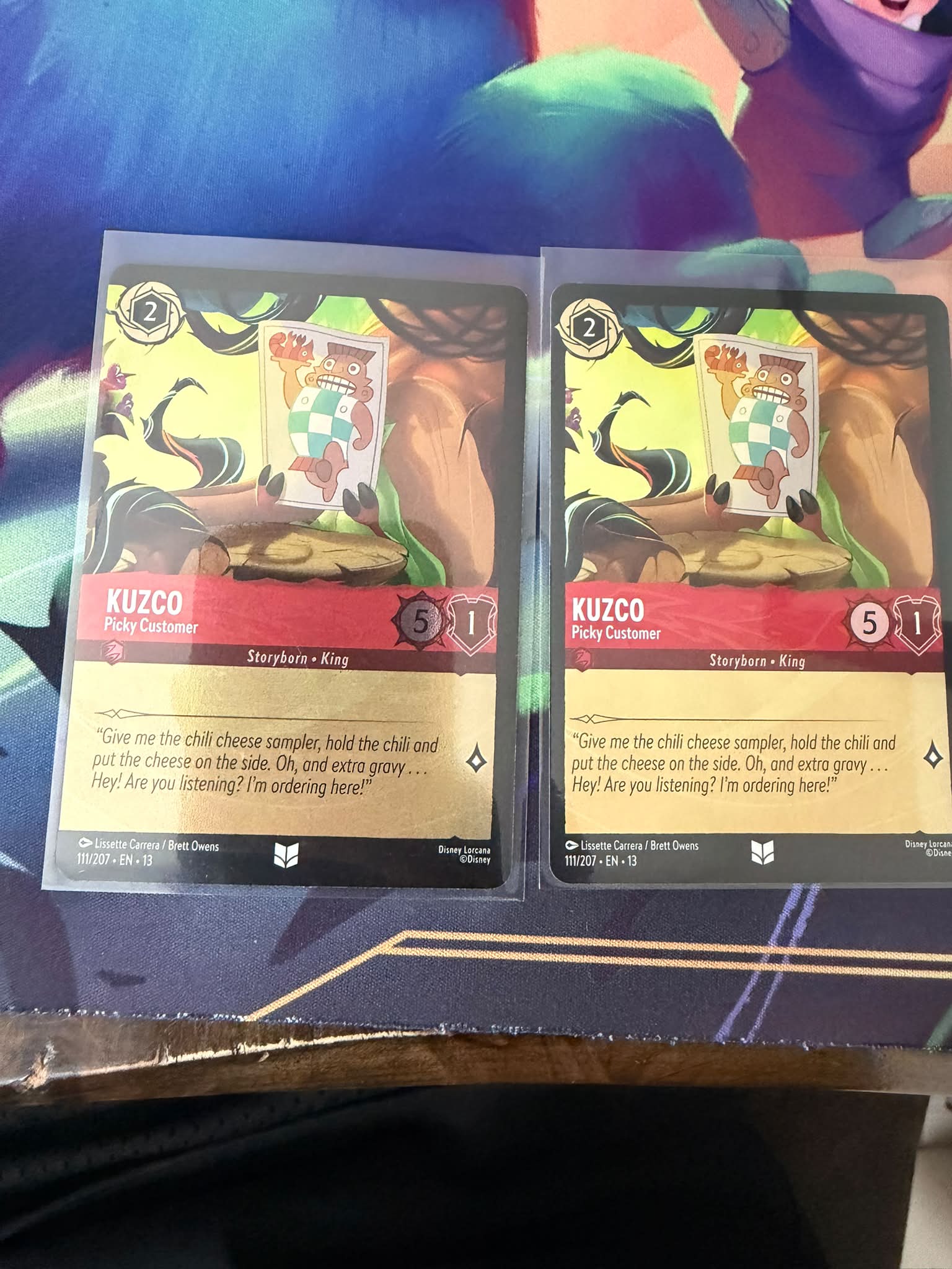 ロルカナ エリー・フレドリクセン 75/207 Foil エラー Which Disney Lorcana card is the error card, foil or non-foil?