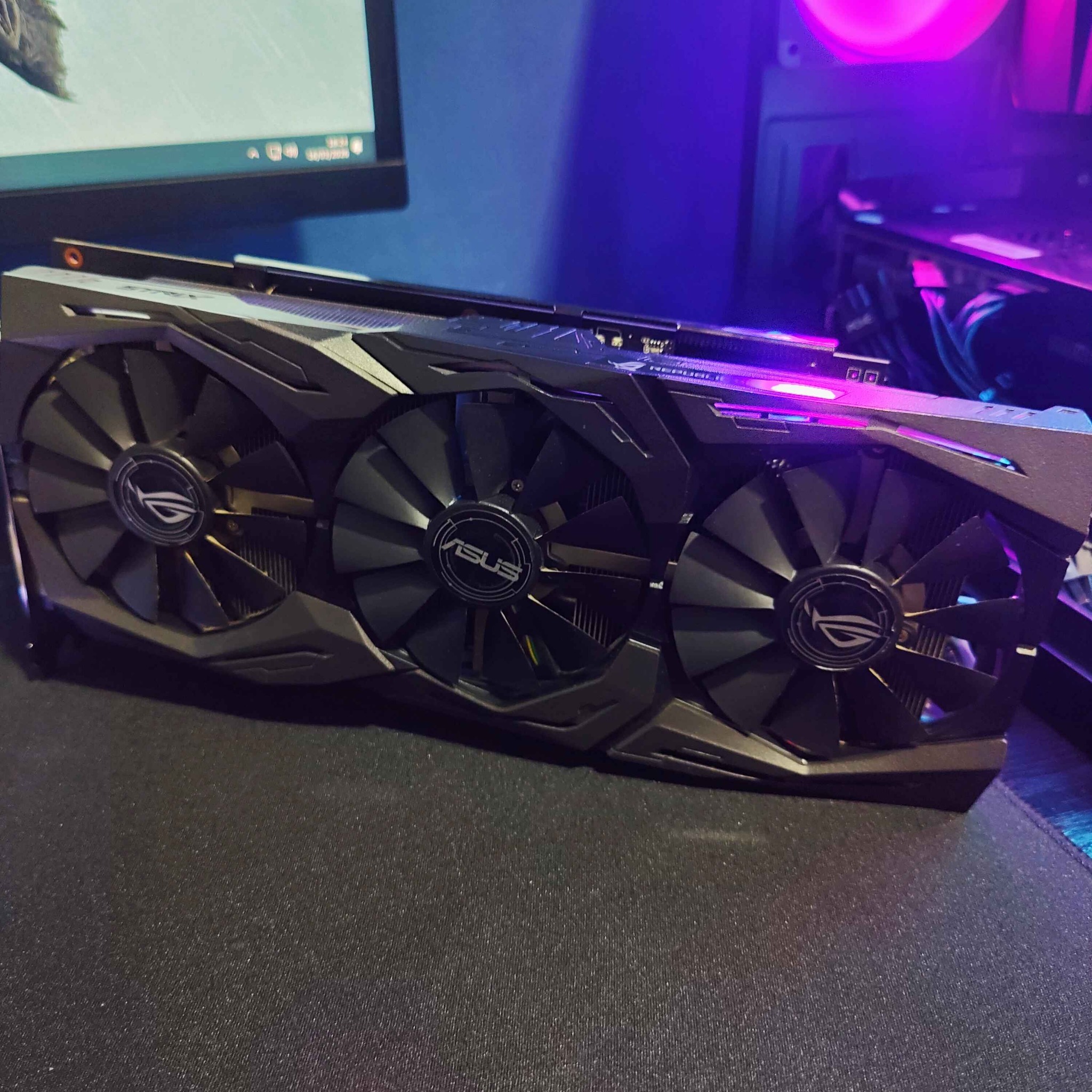 RX 580 8GB Asus Rog Strix - Original Impecável ! - Motherboards - Betim ...