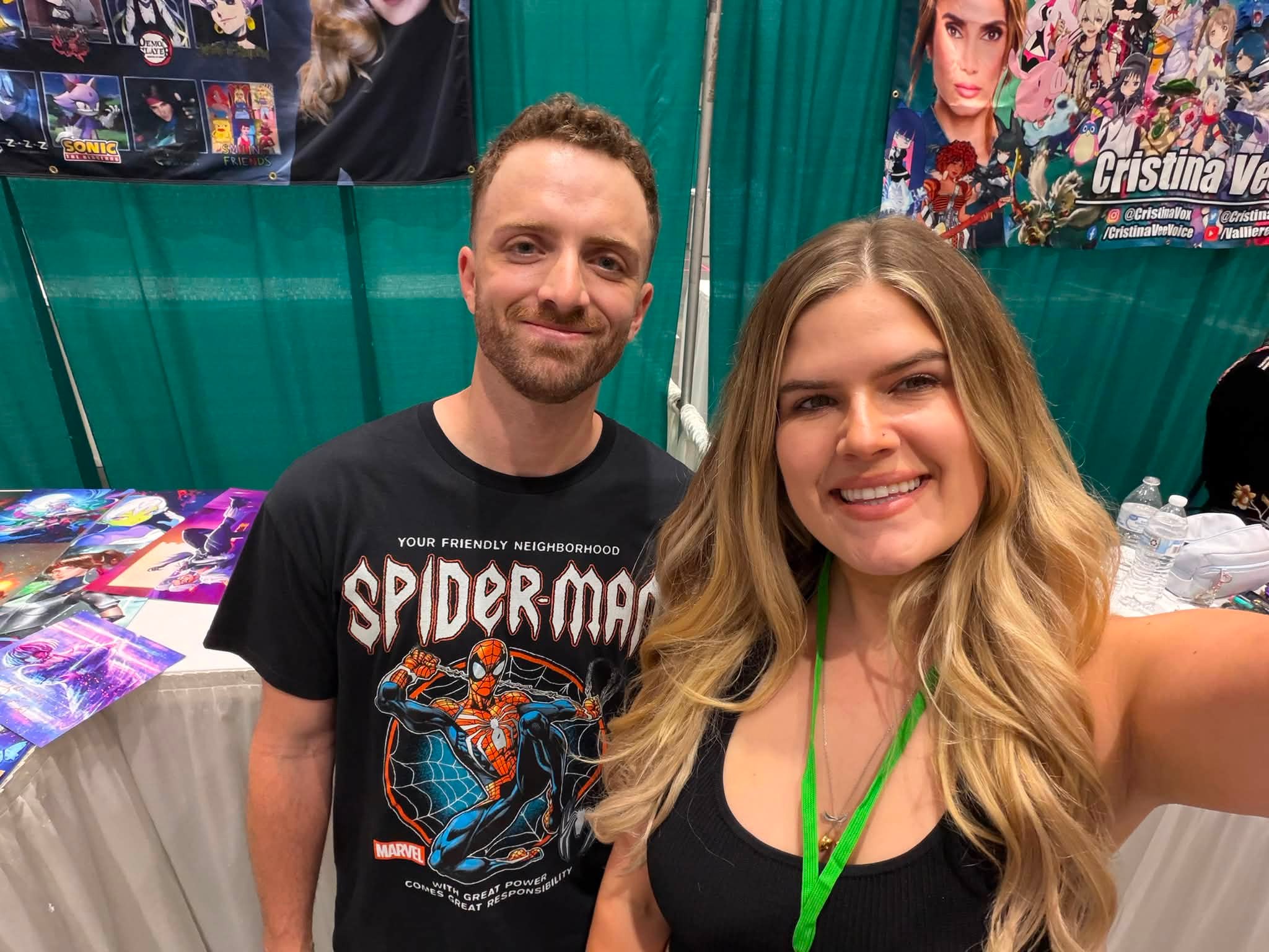 Meeting Erica Lindbeck, voice of Misty and Spider Murphy, in New