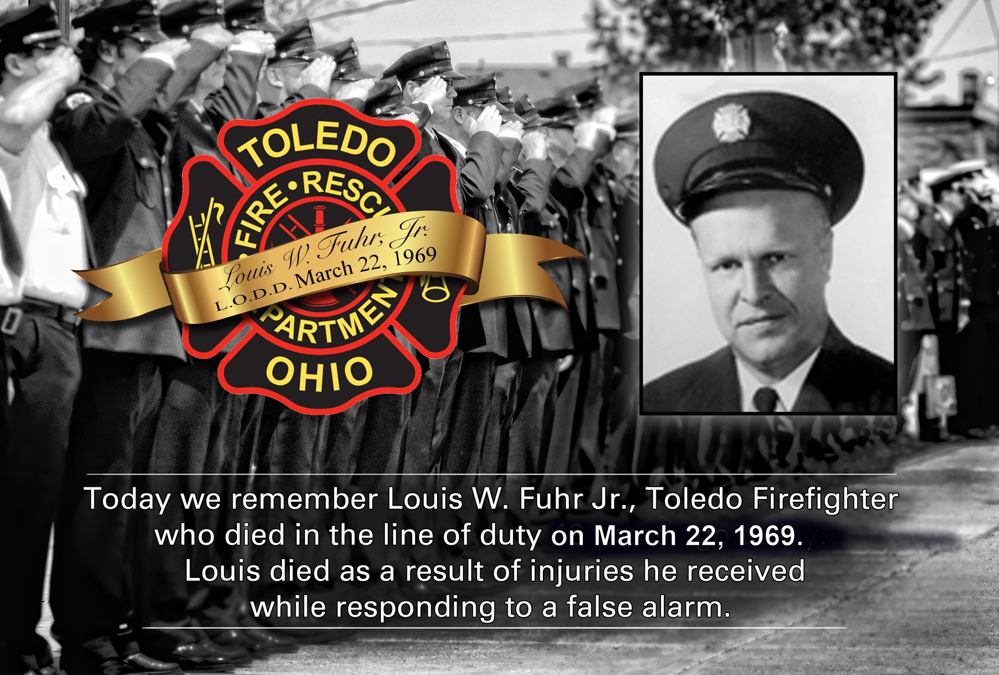 “As long as their names... - Toledo Fire & Rescue Department | Facebook