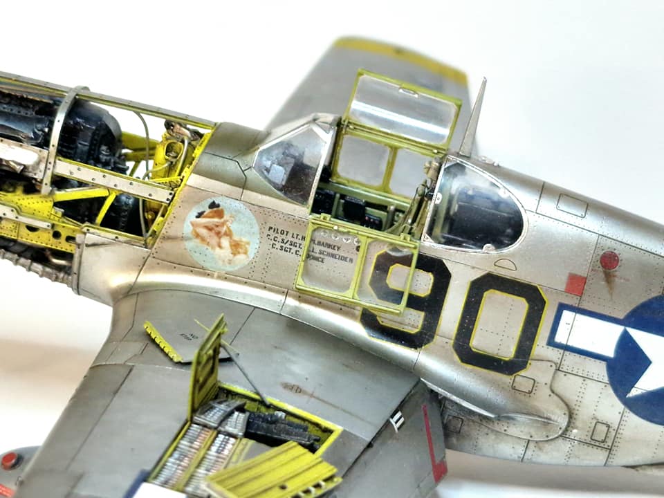 Eduard Brassin 1:48 – P-51D Échappements En Laiton – Lot De 2 Pièces – Maquette Avion