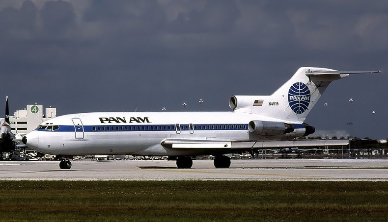 Pan Am Boeing 727-100 at Miami International Airport