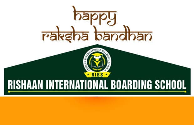 happy raksha bandhan... - Rishaan Defence Career Academy