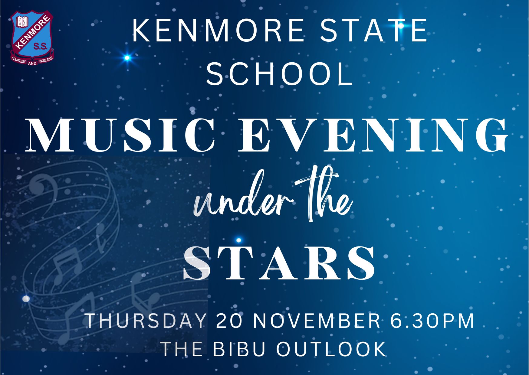 Kenmore State School, Music Evening Under the Stars