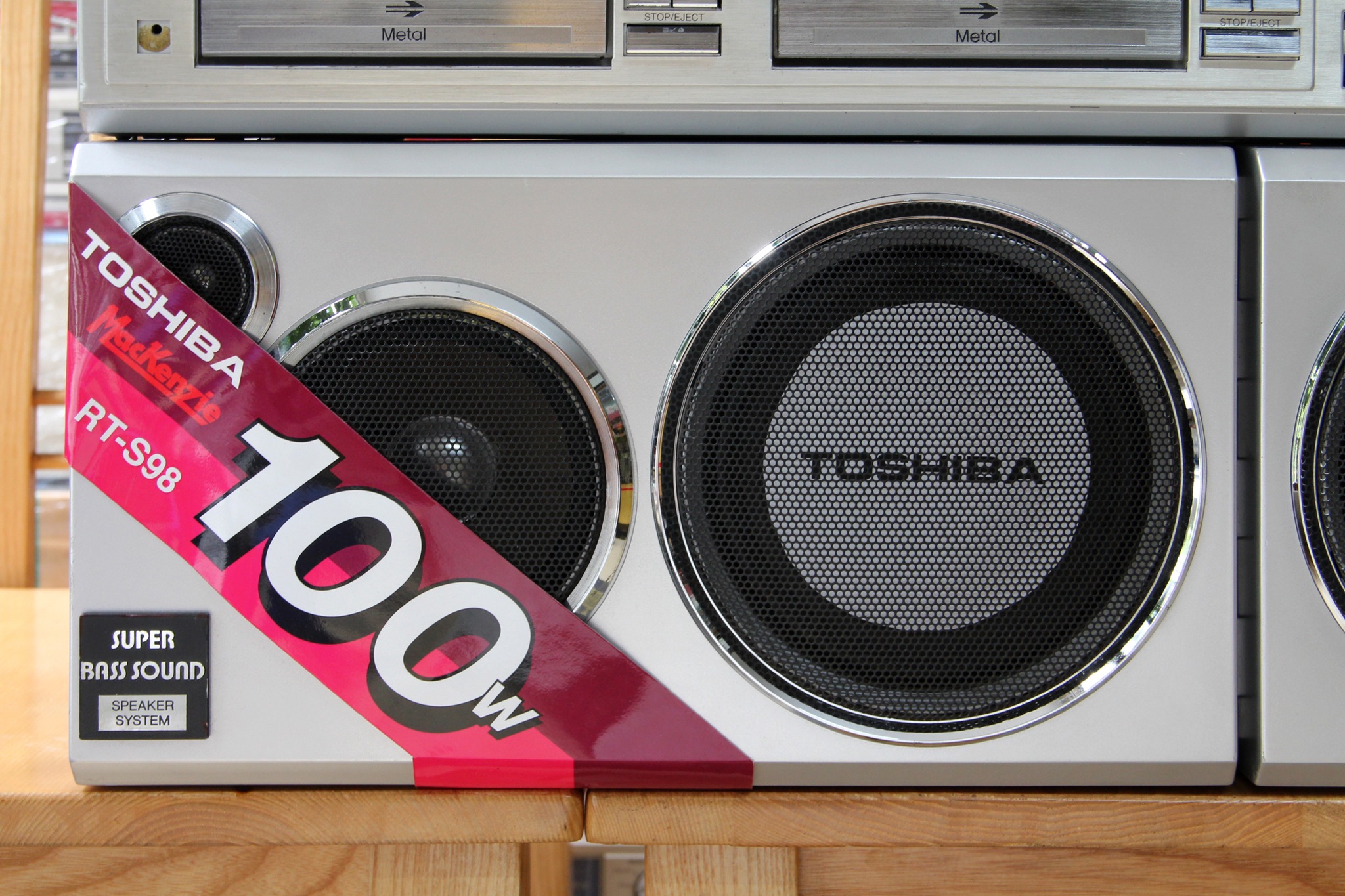 Toshiba RT-S98 a Great Boombox SN ILEEL ਸ GECO TIAR /熱をセオスト