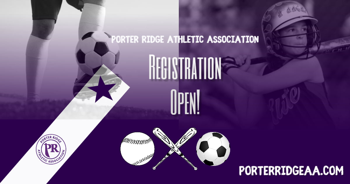 REGISTRATION IS NOW... - Porter Ridge Athletic Association | Facebook