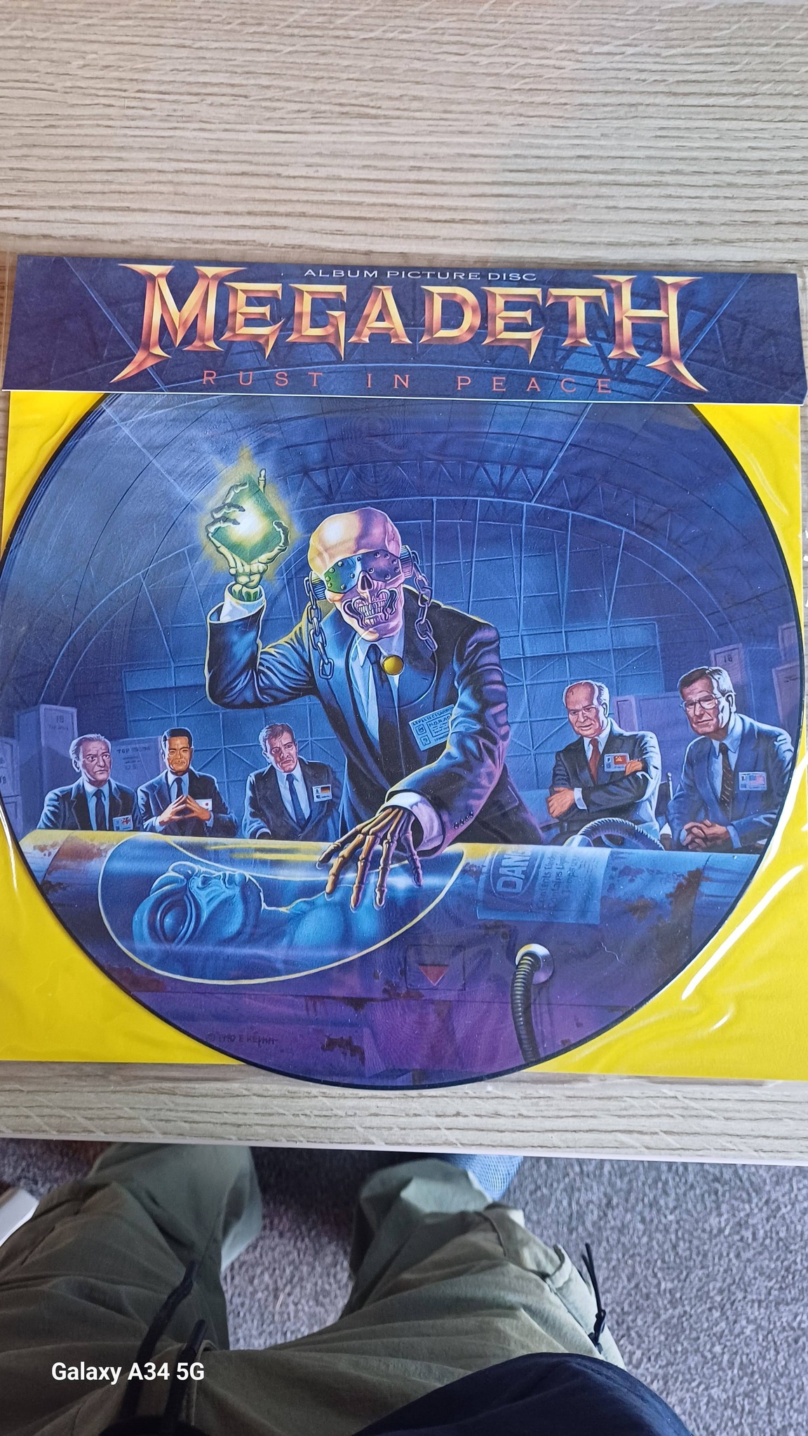 Megadeth メガデス レコード ピクチャーディスク 五千枚限定レア