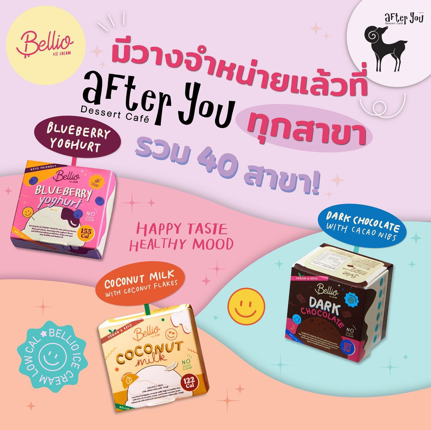 Bellio.Bkk - Bellio Ice cream วางจำหน่ายแล้ว ที่ After You... | Facebook