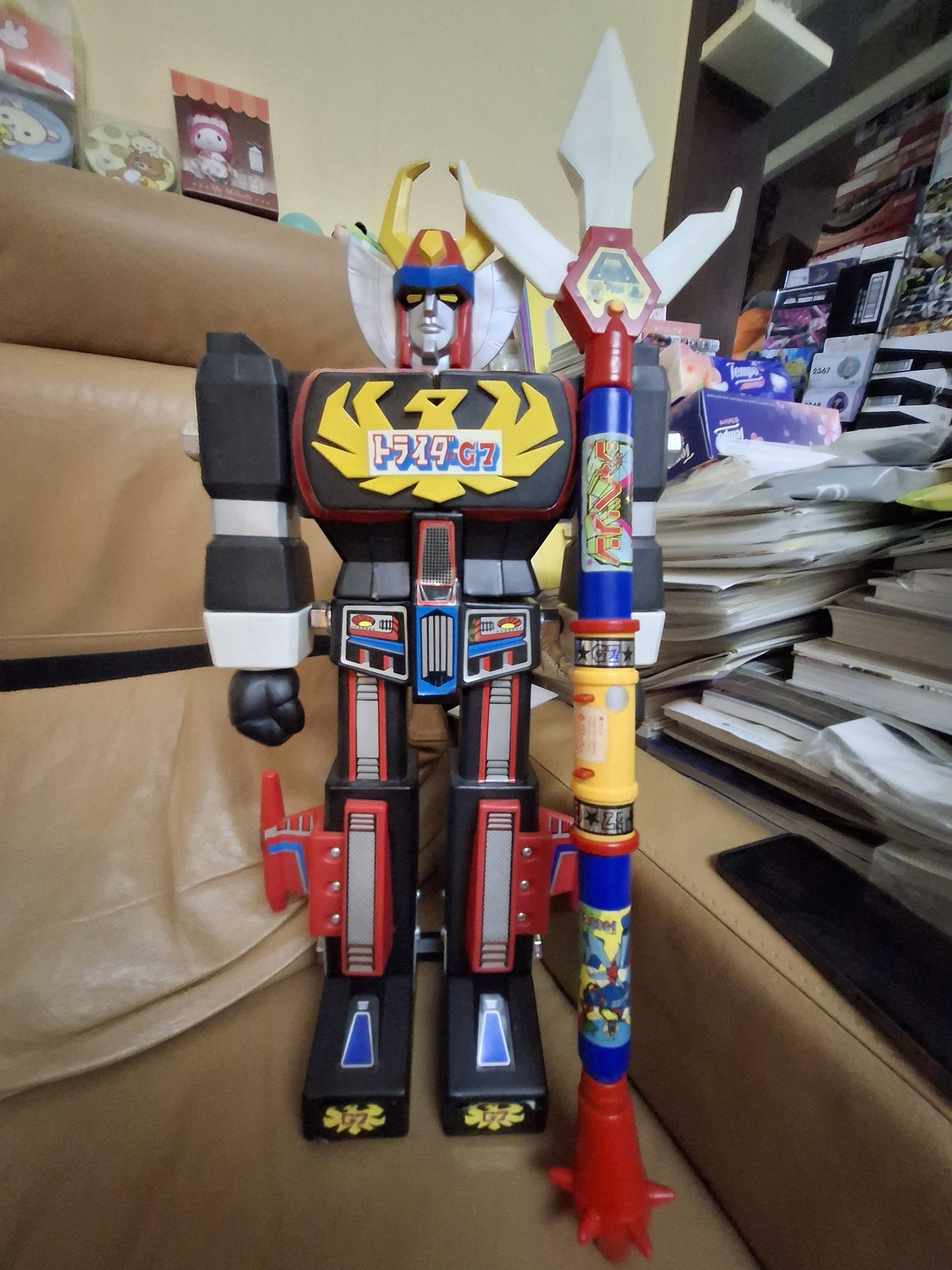 2025 Jumbomachinder Grendizer's Head Double Haken is molded from