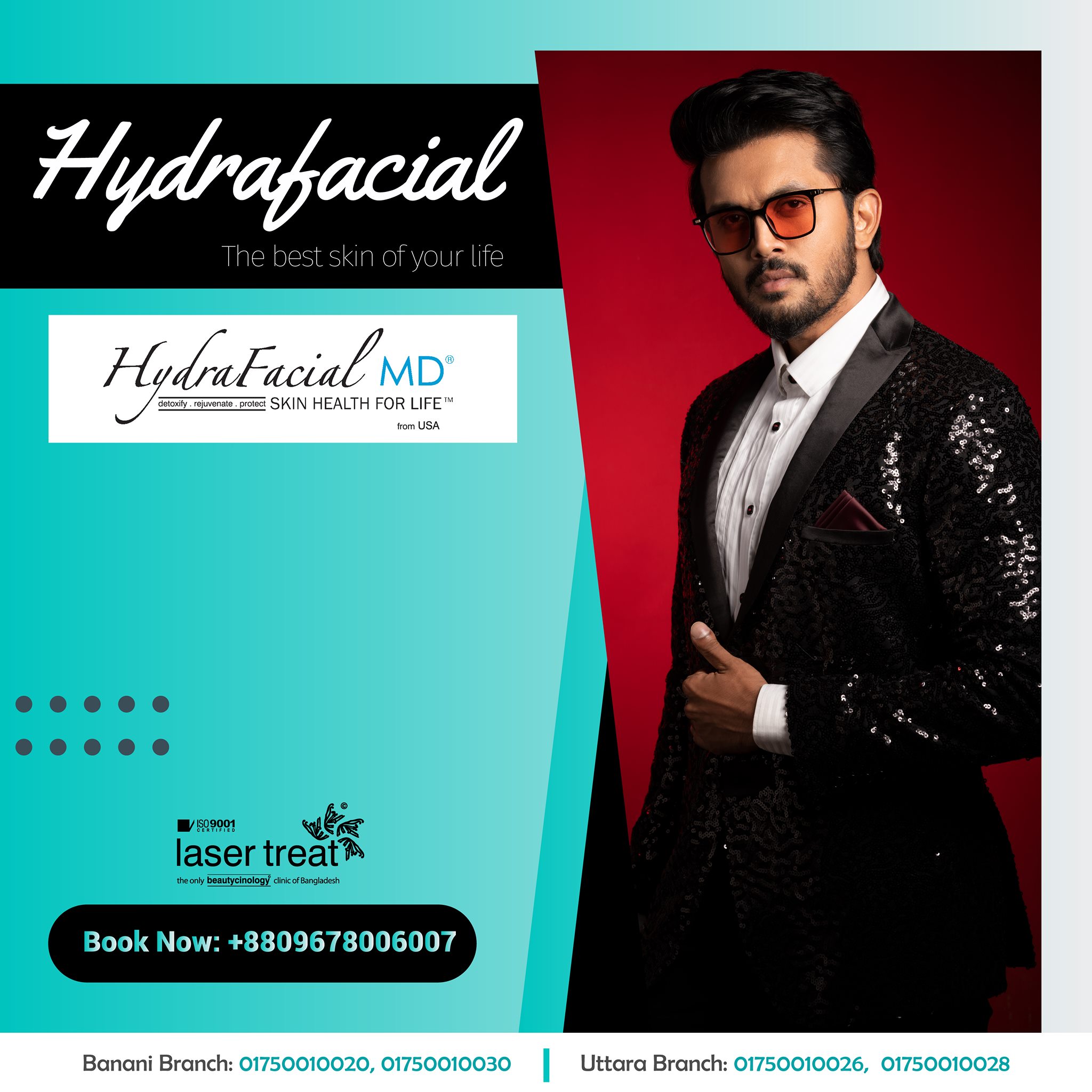 Permanent skin whitening, skin brightening, skin lightening.we have the perfect solution for you In Bangladesh we have the original #HydraFacial_MD.(Made In USA) all the others so called Hydrafacials are non branded. Dial: +