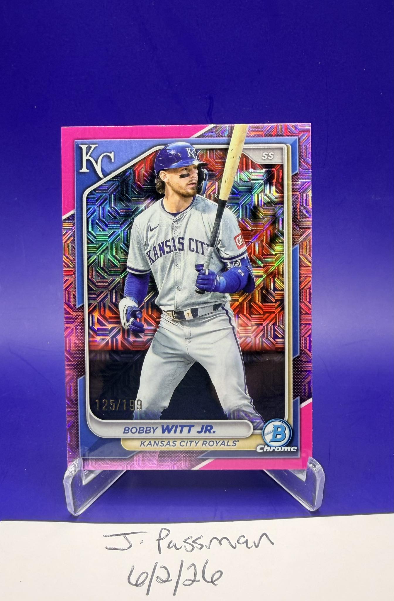 PRISTINE WYATT LANGFORD SUPERFRACTOR! ⚾ This 2024 Topps Chrome 