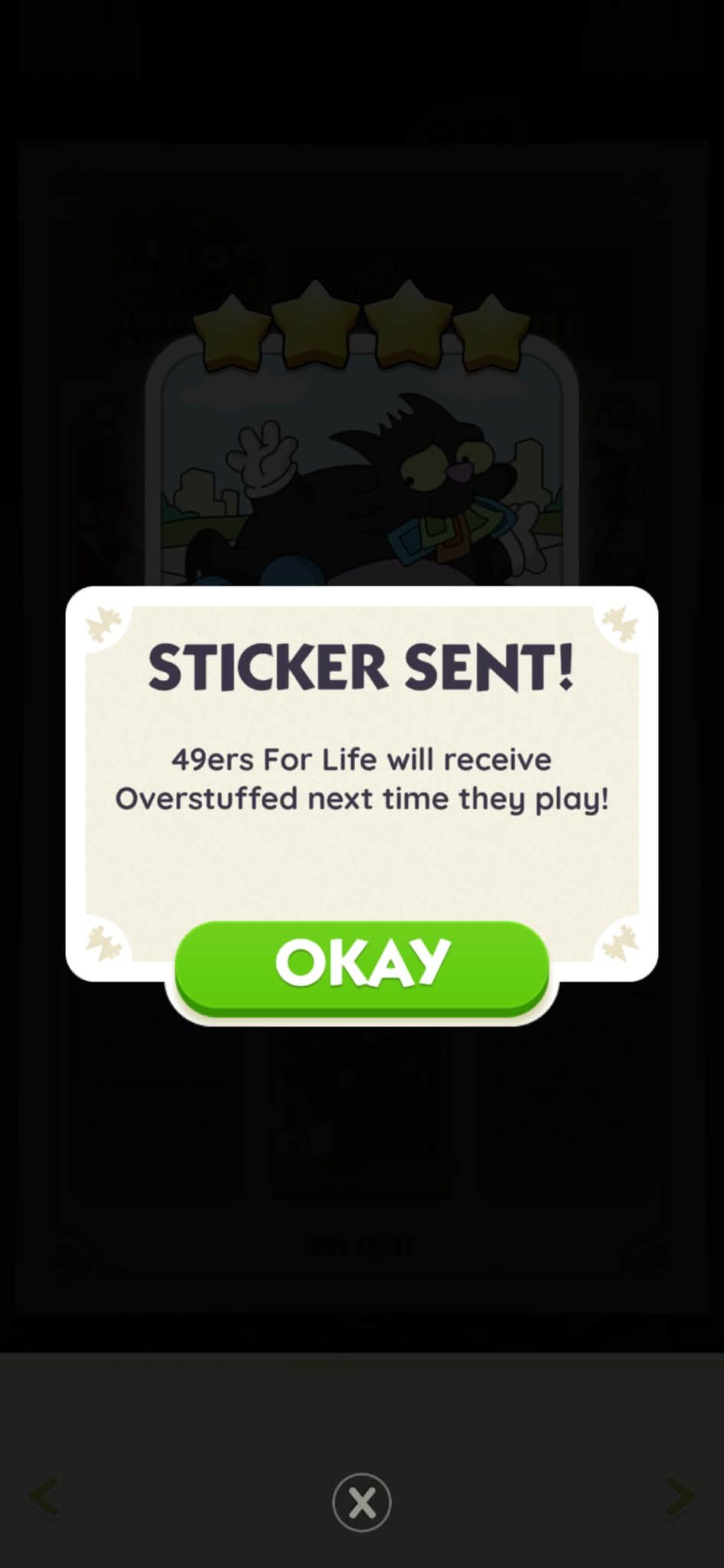 Gifting history continues ❤️ STICKER SENT! Aisha will receive