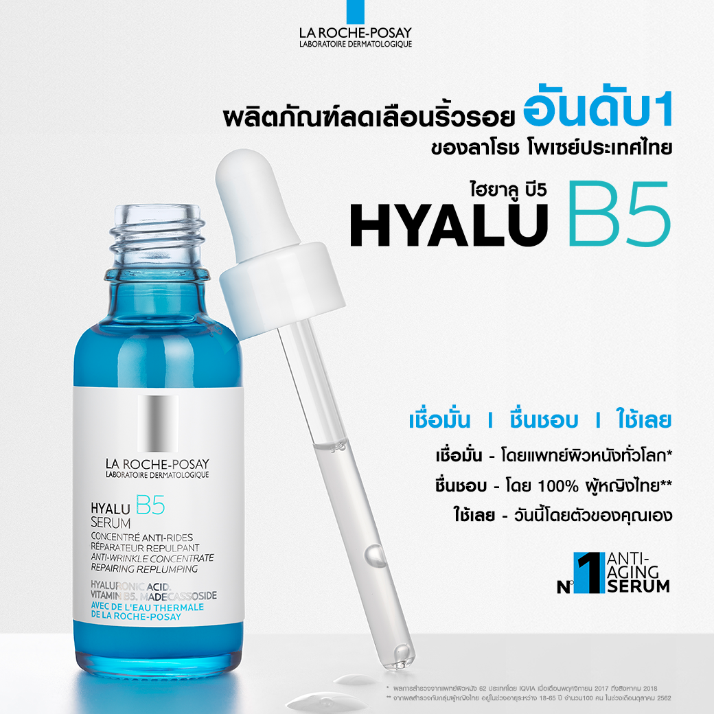 La Roche-Posay - ยืนยันผลลัพธ์ด้วยยอดขายอันดับ 1 ! ไฮยาลู... | Facebook