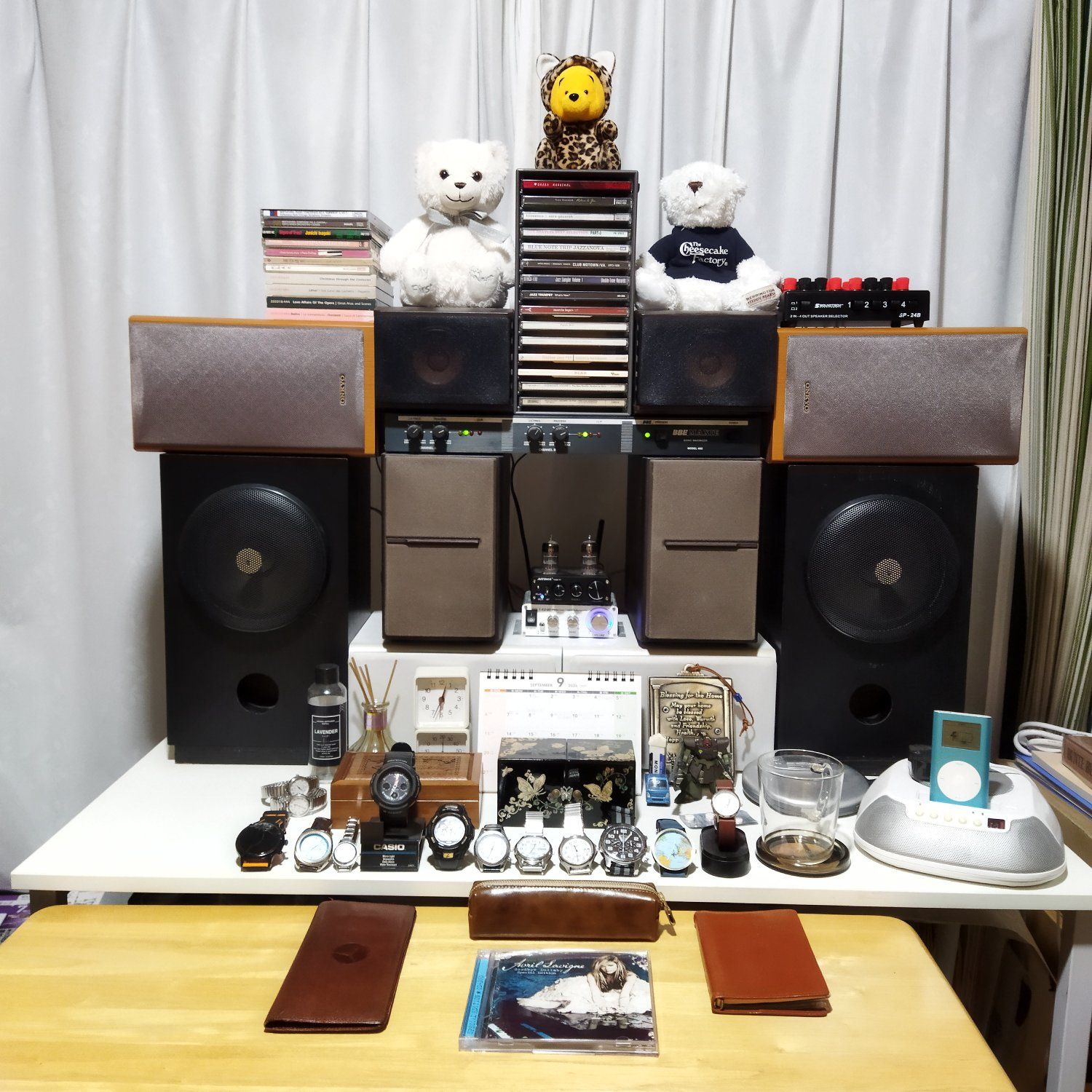 本日、 マイ・プア・オーディオに スピーカー(その4)：ONKYO D-V77 を