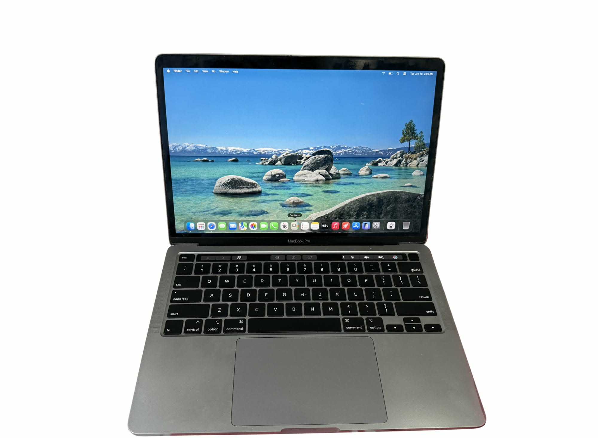 MacBook Pro 2020 (13.3-inch, Space Gray) • 500GB Storage • Touch 