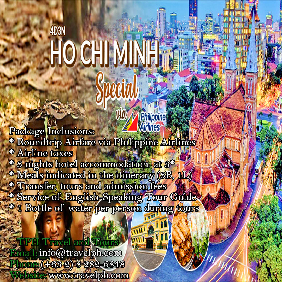 Travelph Tours - 4 DAYS HO CHI MINH SPECIAL (With Round...