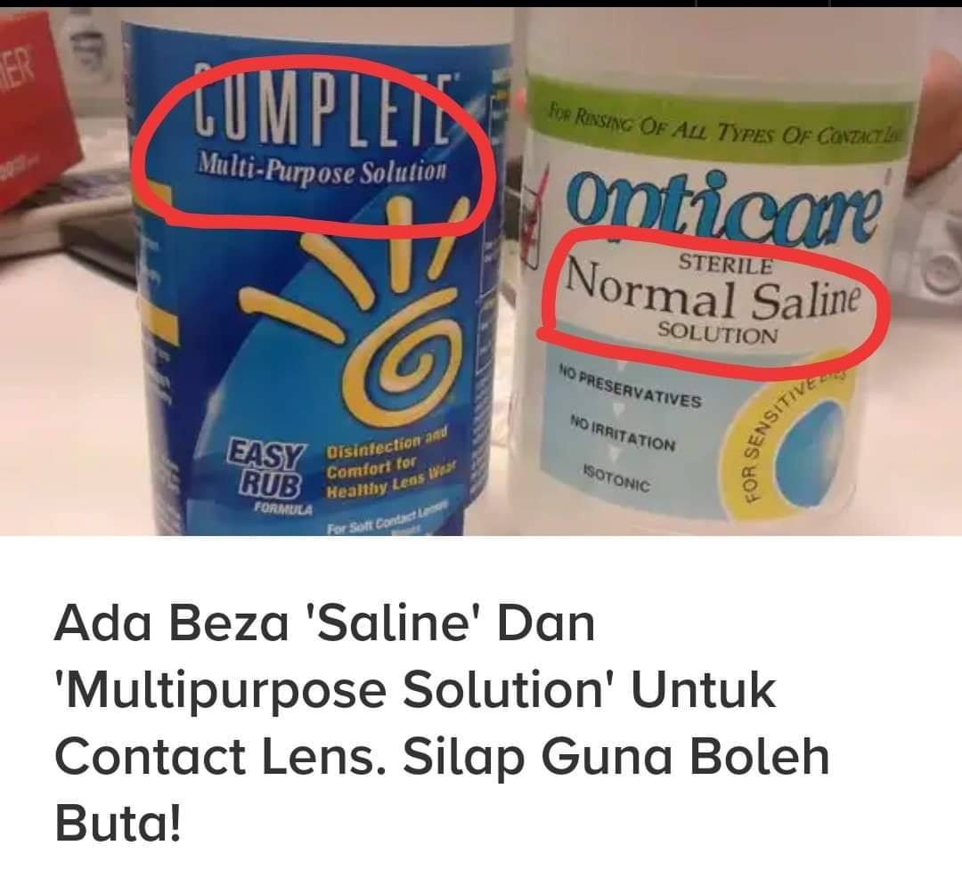 Pesanan Untuk Pengguna Contact Lens Pakar Diari Hati Facebook
