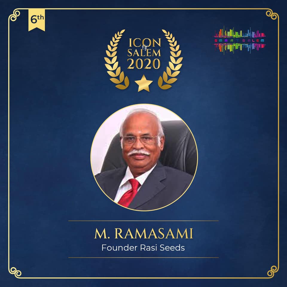 Smart Salem - #TopTen #IconOfSalem2020 No 6 : M Ramasami / Business Man
