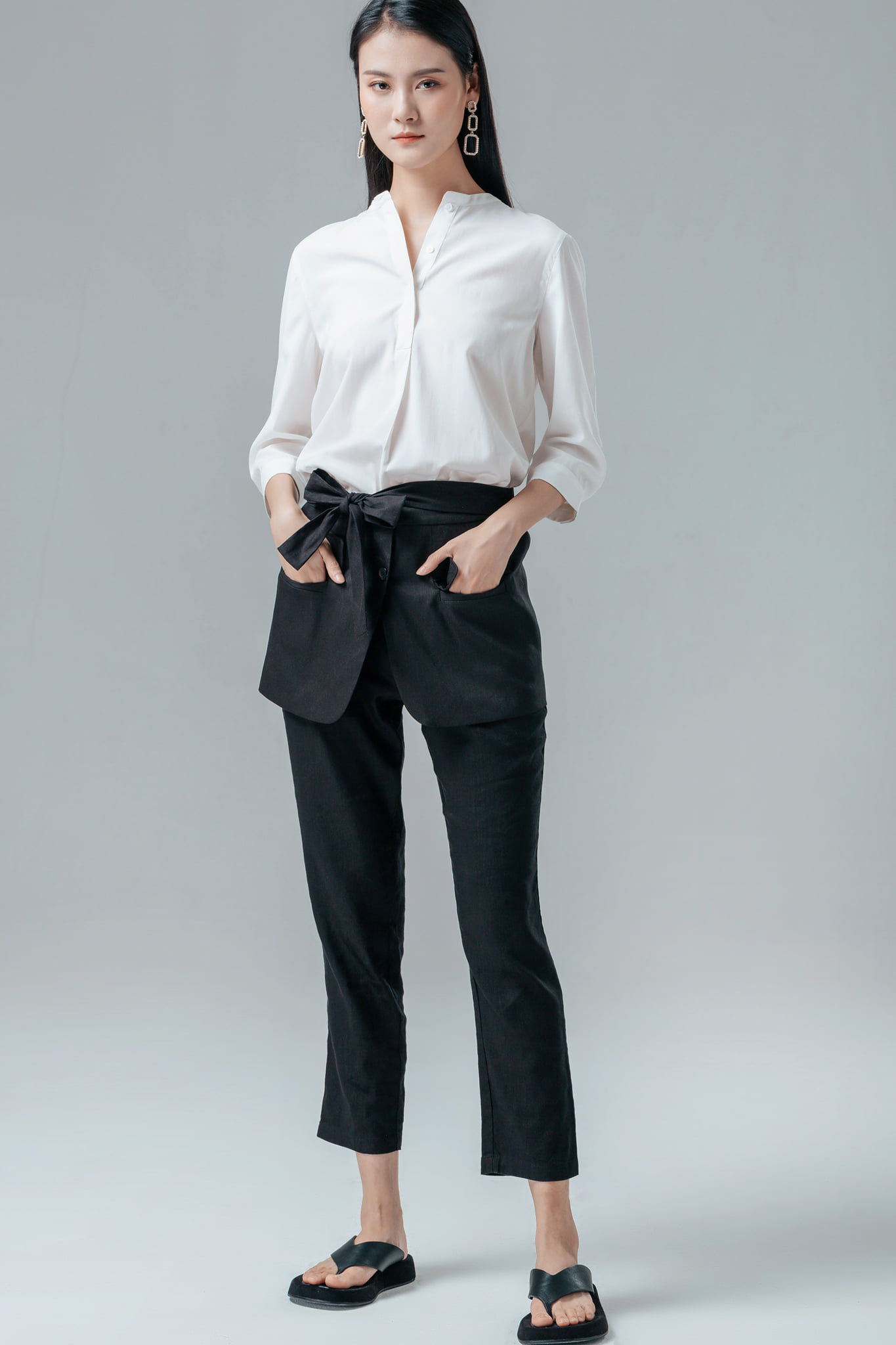 VOYA - Utilitarianism is the inspiration behind this linen...