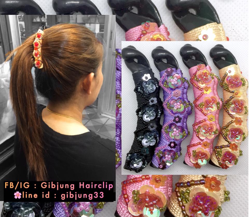 🌷 กล้วยเลื่อมดอกไม้... - GIBJUNG HAIRCLIP