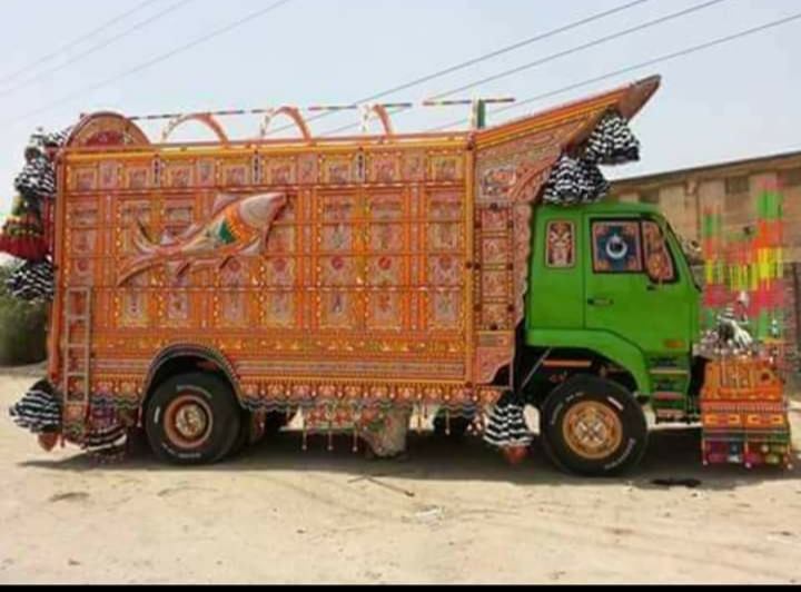 Trucks Of Pakistan - ستارہ کلیم اللہ احمد اللہ گڈز ٹرانسپورٹ کمپنی ...