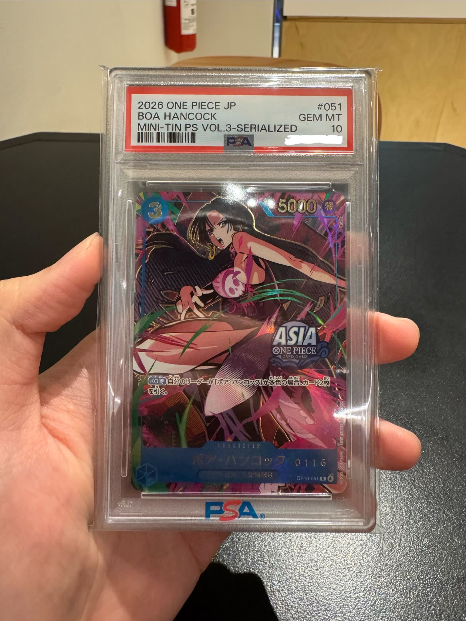 TS03 Serial Boa Hancock PSA10 for sale at $20K SGD OBO | Singapore