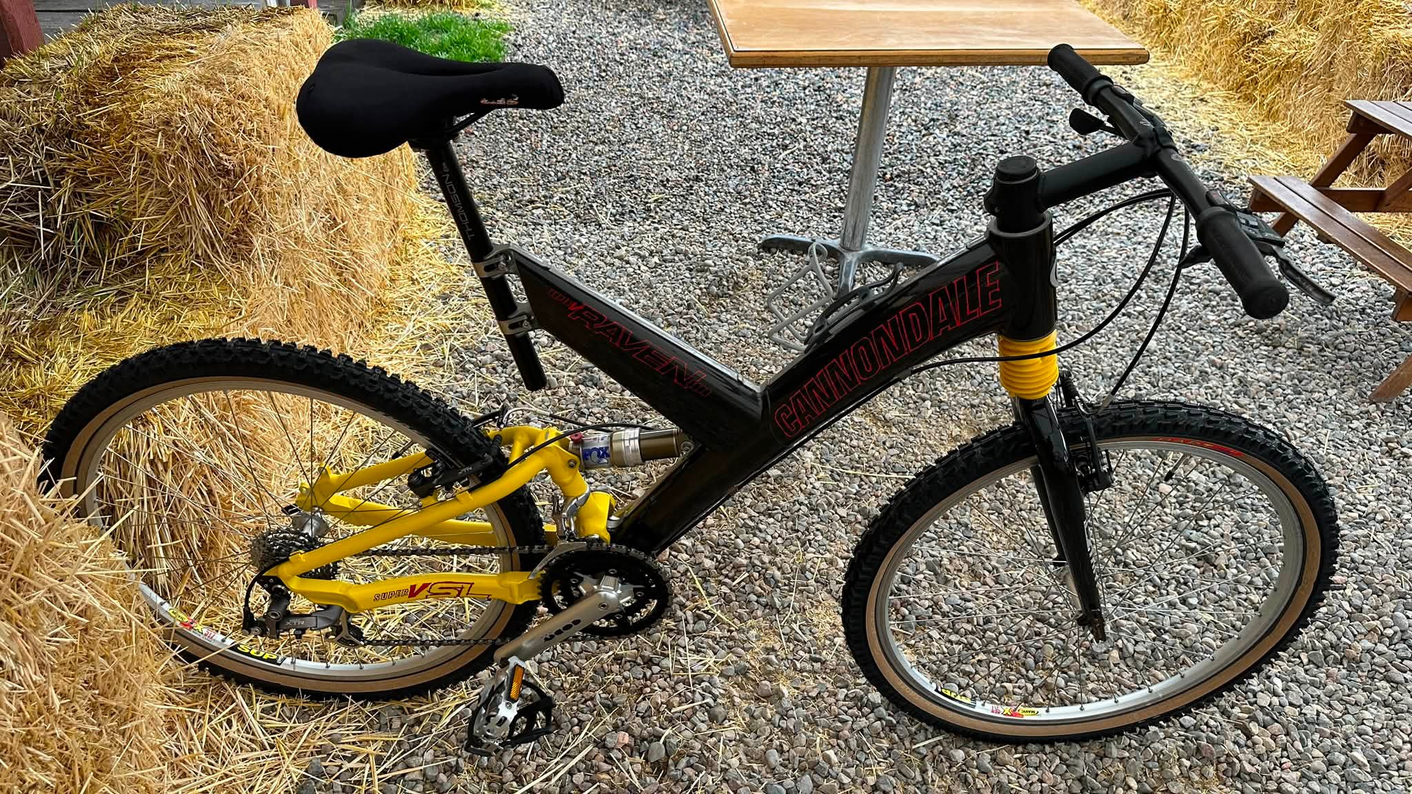What are rare Cannondale Super V Raven colors?