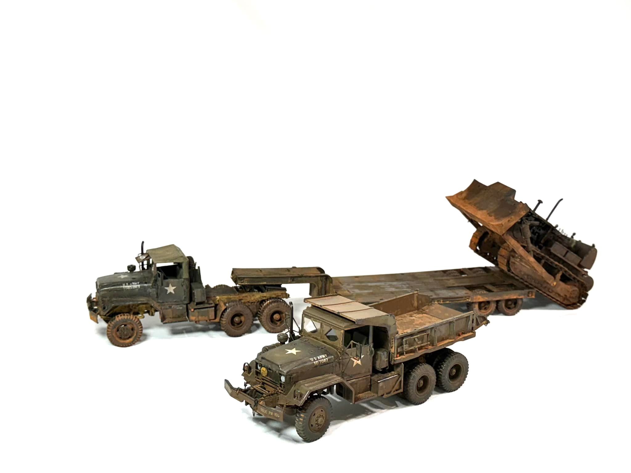 Vietnam & Indochina War Scale Models & Dioramas | - M51A2 Dump Truck ...