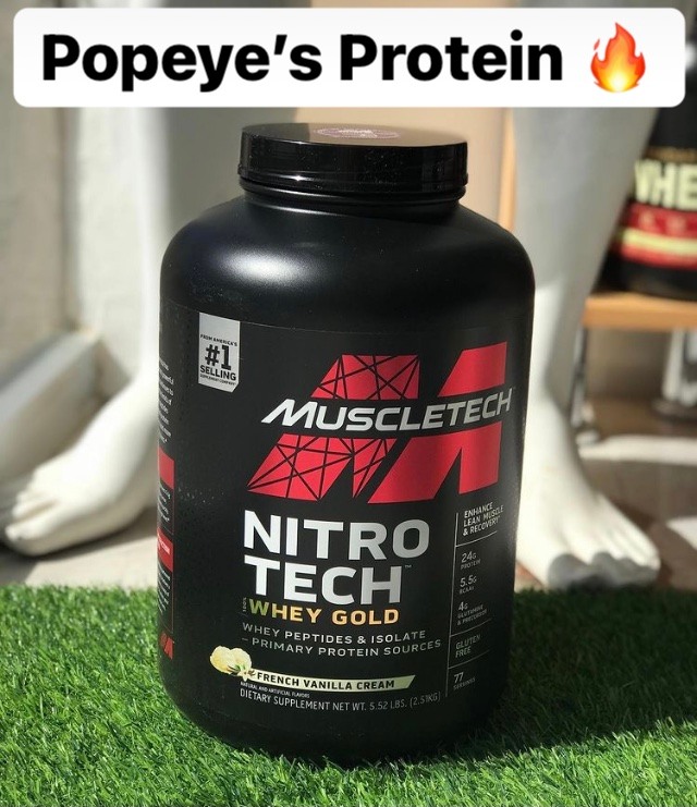 🌟 💪 NITRO TECH 100% WHEY GOLD... - Popeye's Protein S&A | Facebook