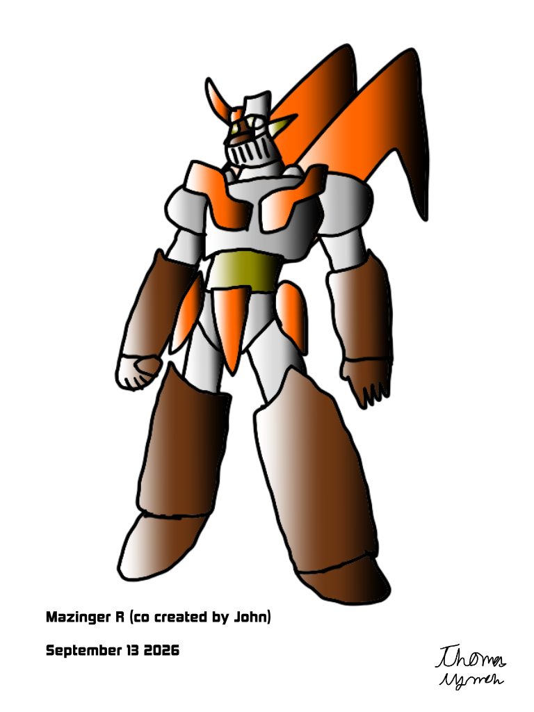 Mazinkaiser-ZX II illustration by PaintedMike