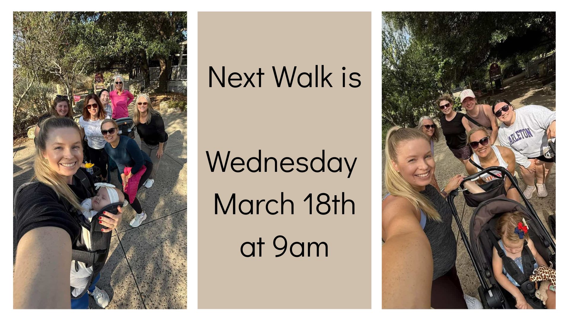 Women’s Wednesday Walk!