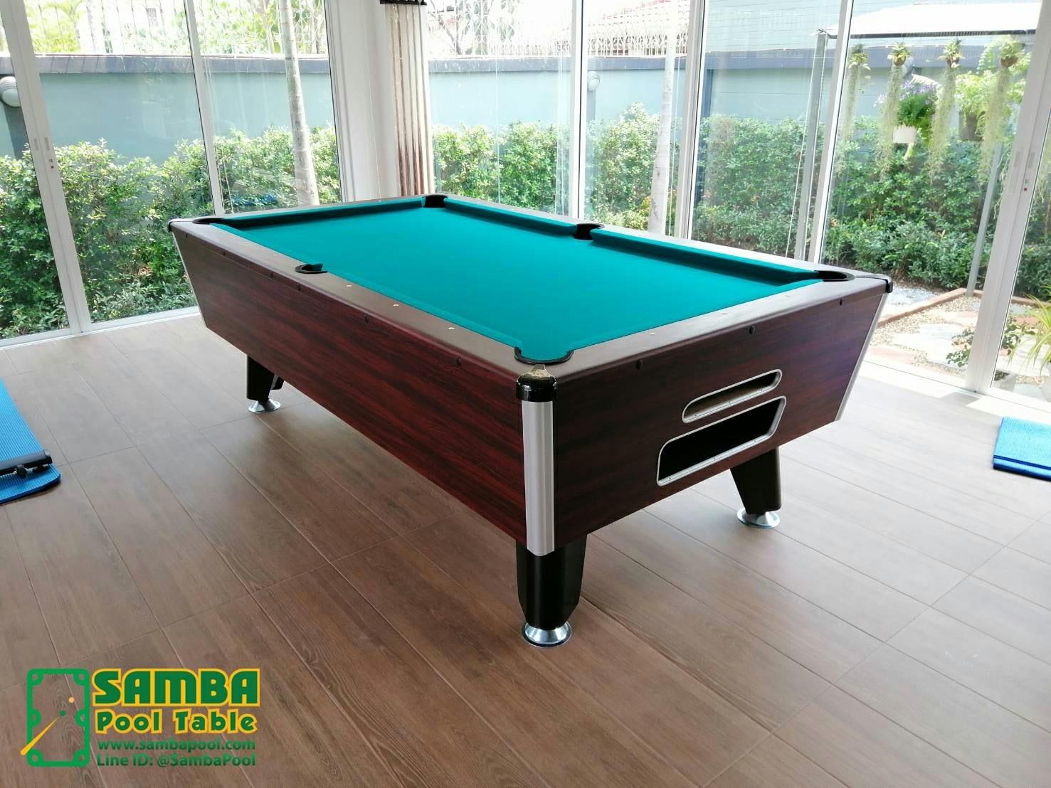 โต๊ะพูล หยอดเหรียญ Samba Pool Table 