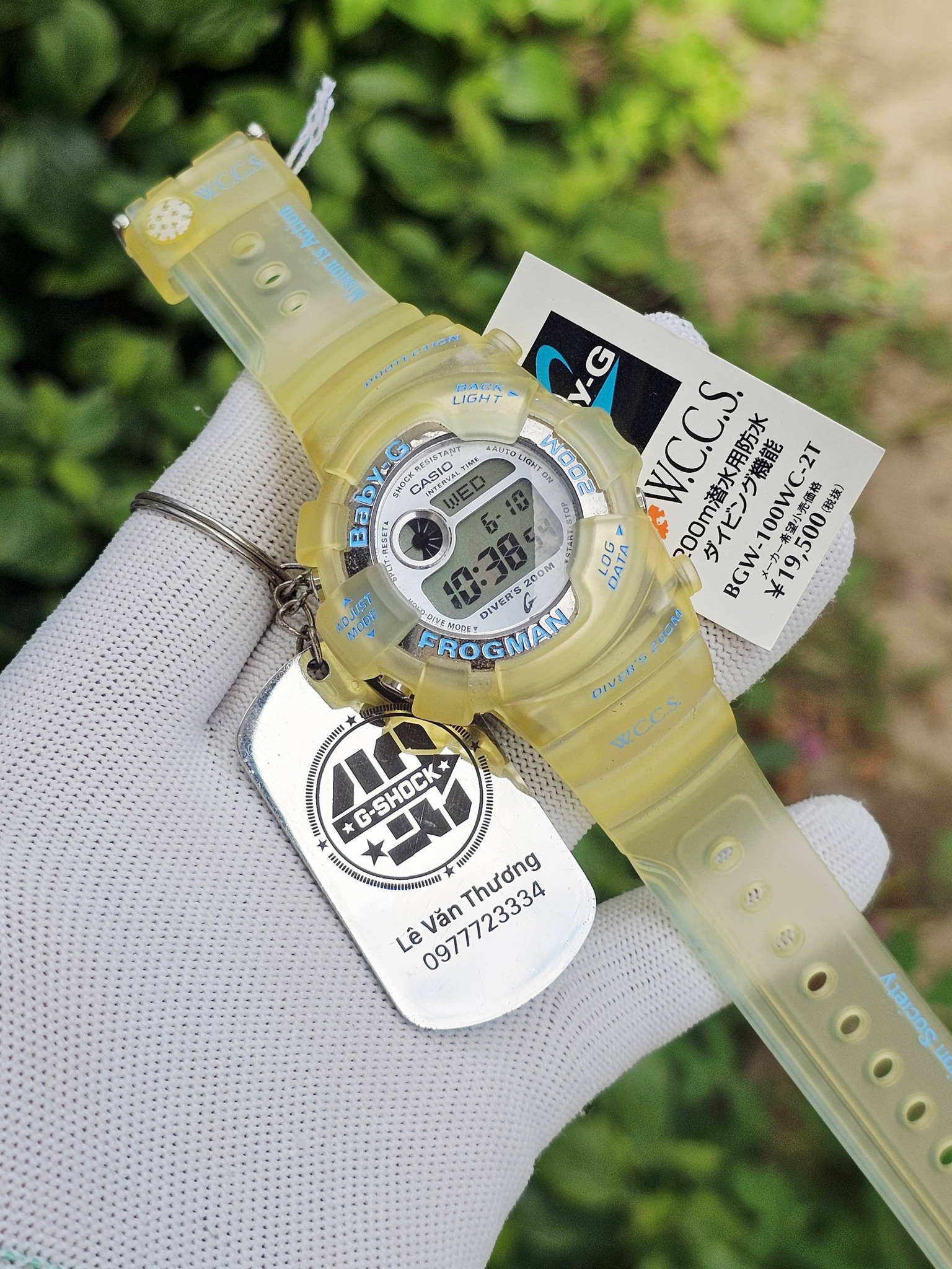 ?G-Shock Baby-G Frogman BGW-100WC WCCS ✅️ Mới 99.99% full box 