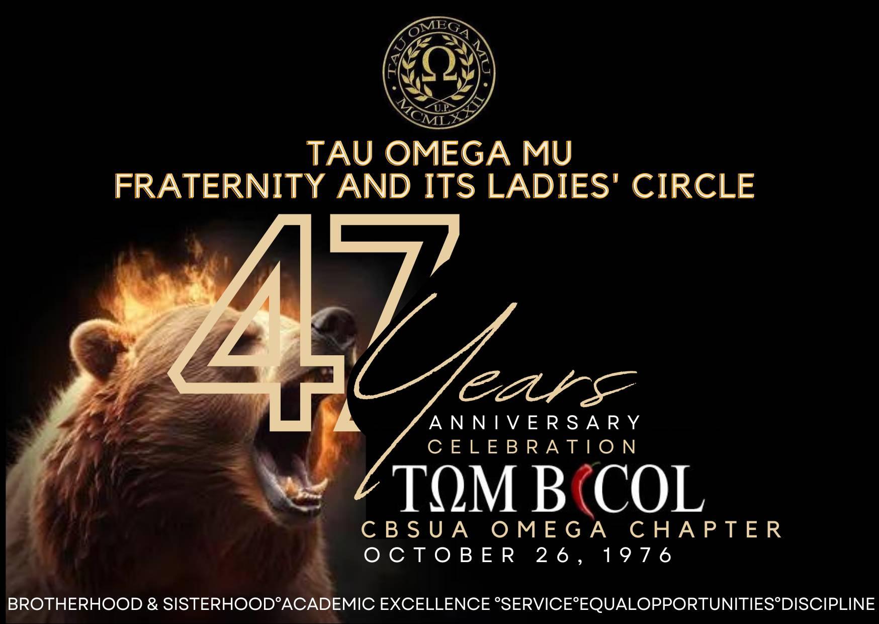 The Most Distinguished Tau... - Tau Omega Mu - VSU Chapter | Facebook