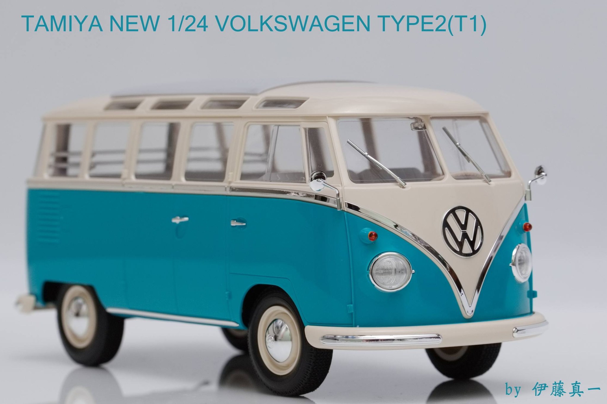 TAMIYA 1/24 Volkswagen Type 2 (T1) No-Glue, No-Paint Build Experience