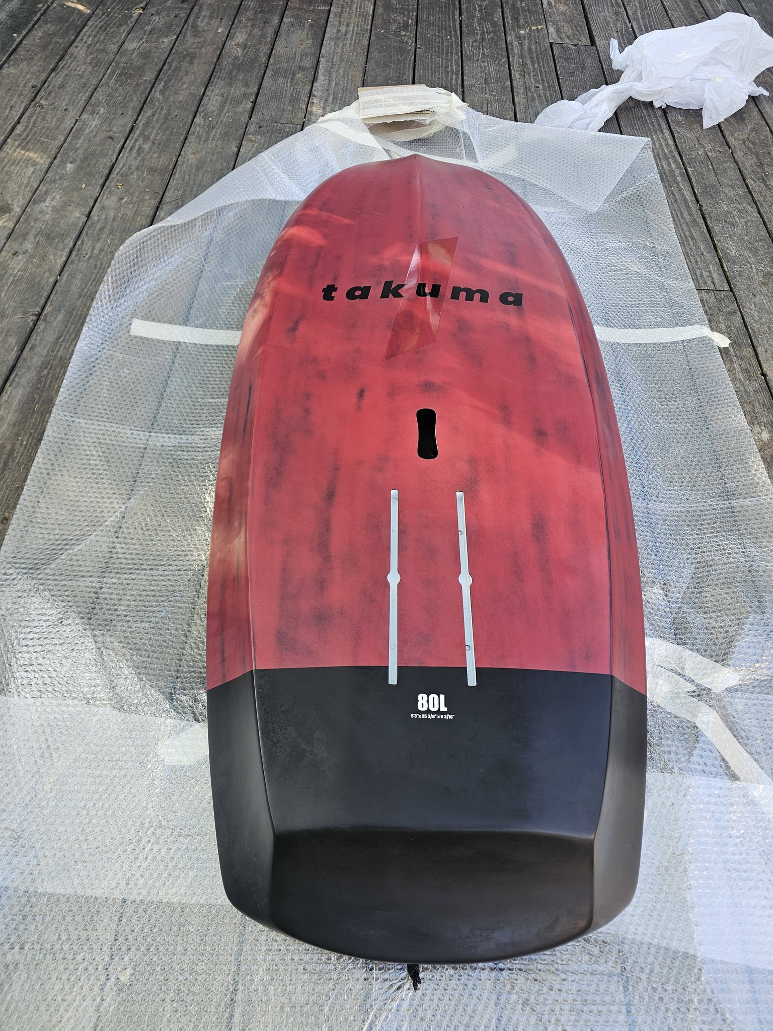 Used Takuma 80L wing board for sale in Bay Area