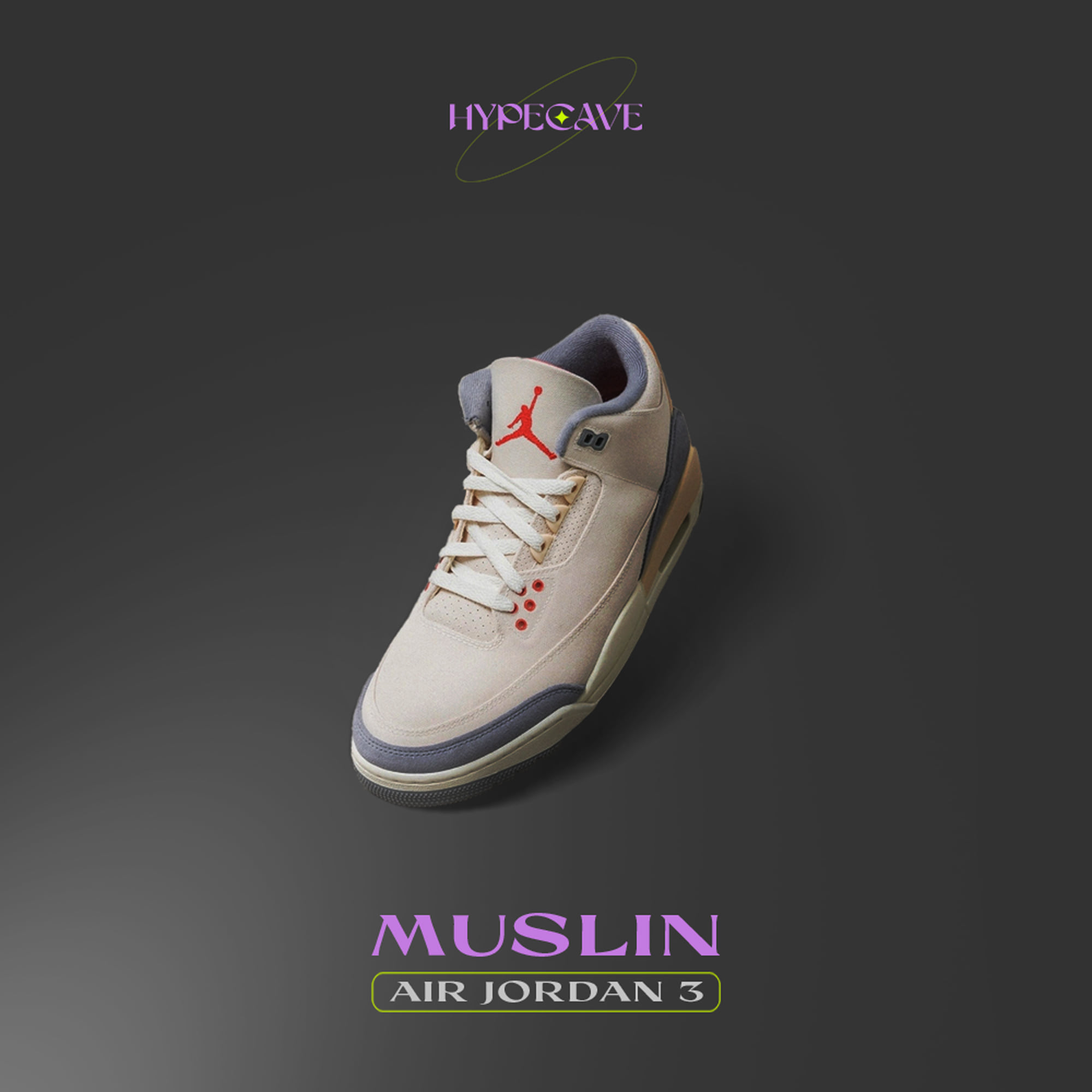 A Ma Maniere x Air Jordan 3 “ Black / Violet Ore ? “ Price start 