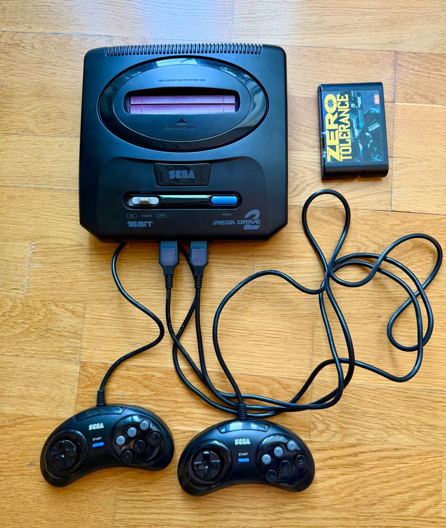Sega Mega Drive 2 (MK- 1631-07) ควทุรีิบาพลละหรลค вннцем SEGA ZERO