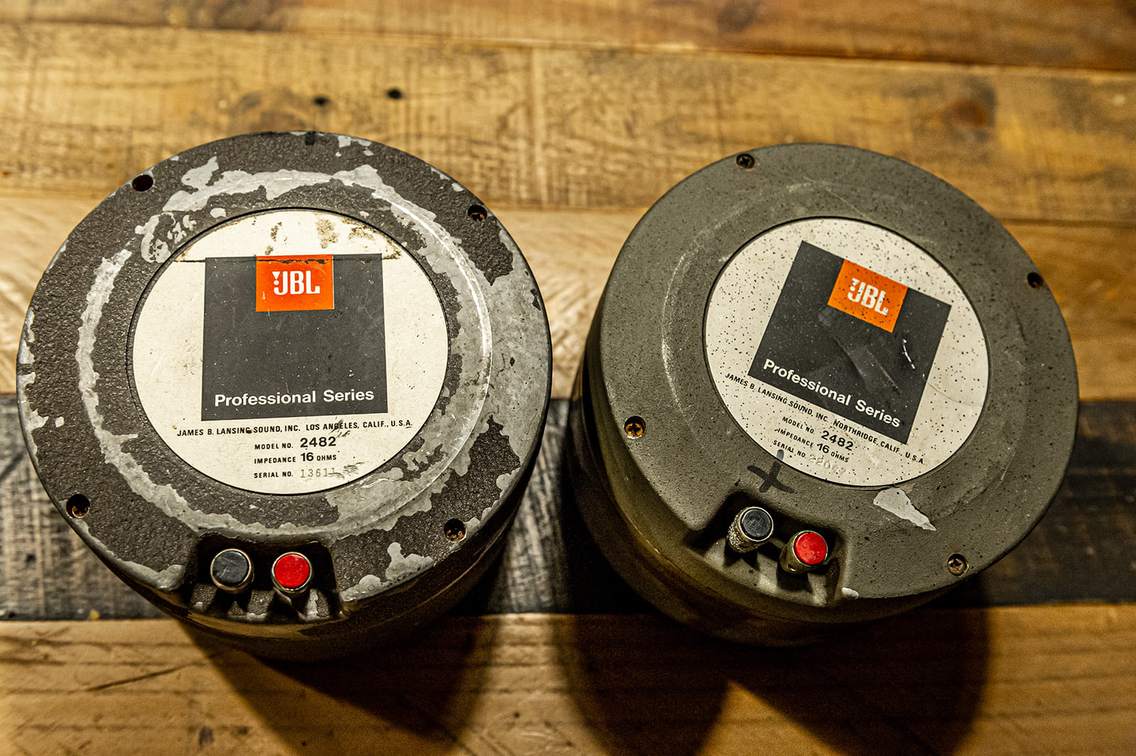 Are JBL 2482 speakers in wooden horn cabinets worth keeping?