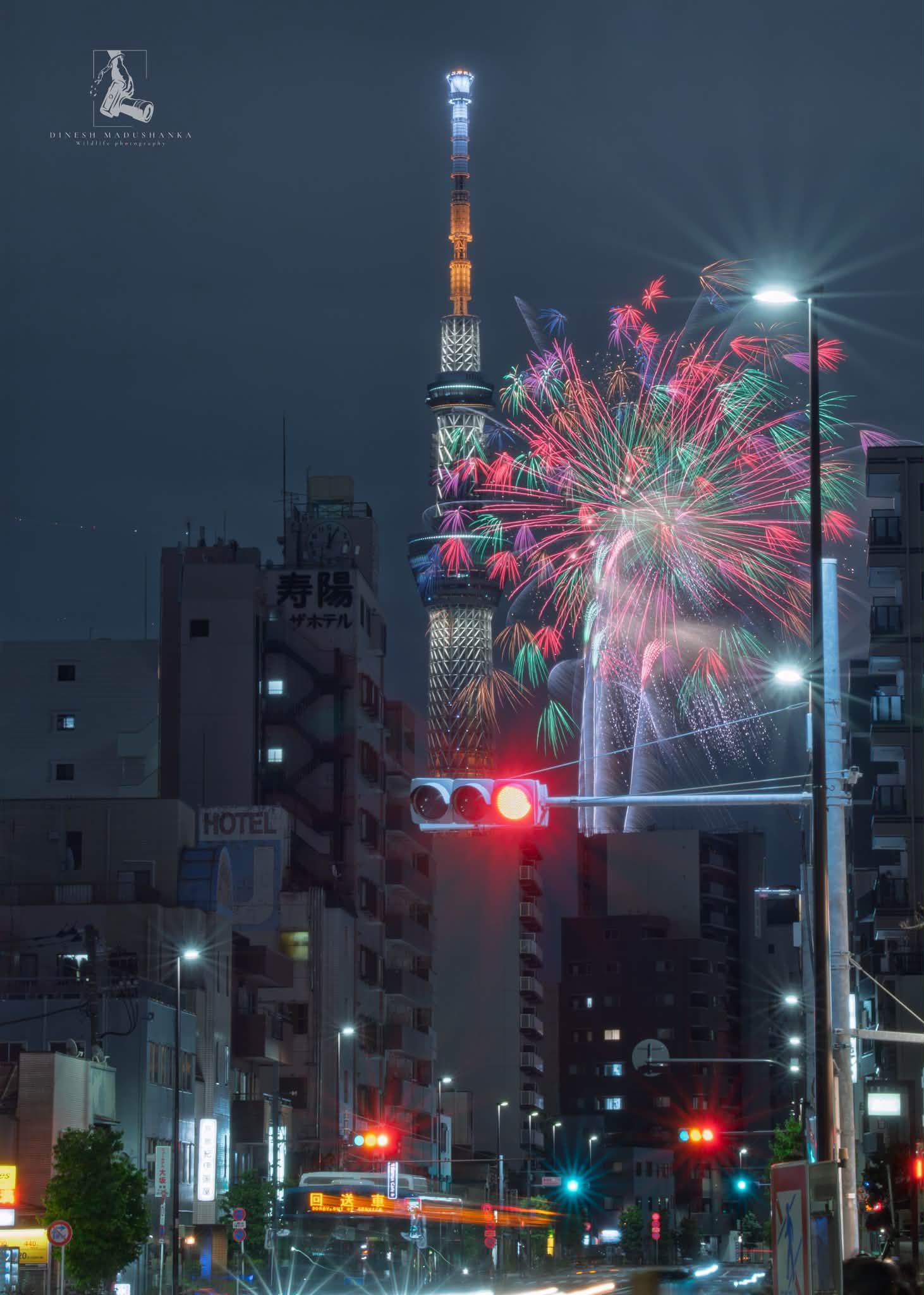 38灯　ROBIN アウトドア TOKYO SKYTREE×HANABI 38灯 ROBIN アウトドア TOKYO SKYTREE×HANABI Tokyo Skytree with
