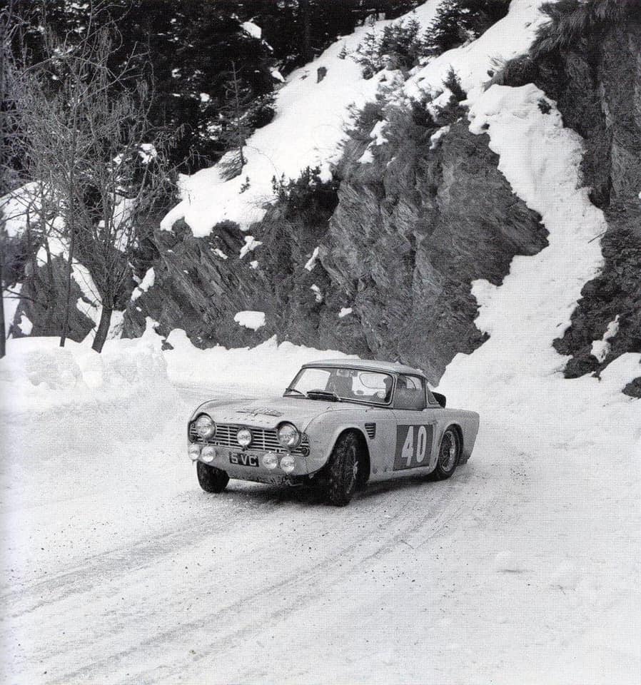 5VC Ex Works Triumph TR4 Rally Car