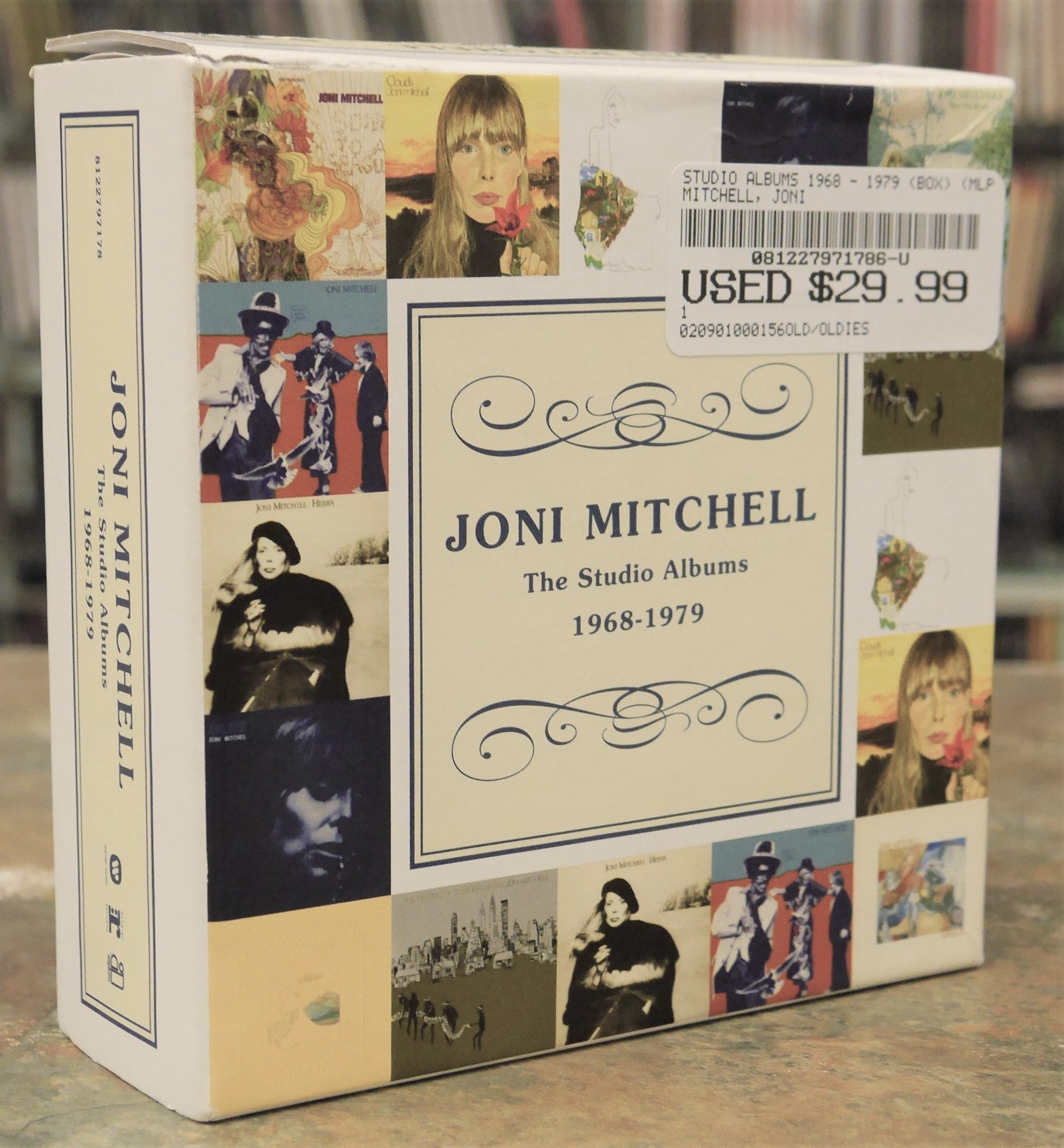 Sound - Joni Mitchell: The Studio Albums 1968-1979 10-CD set 