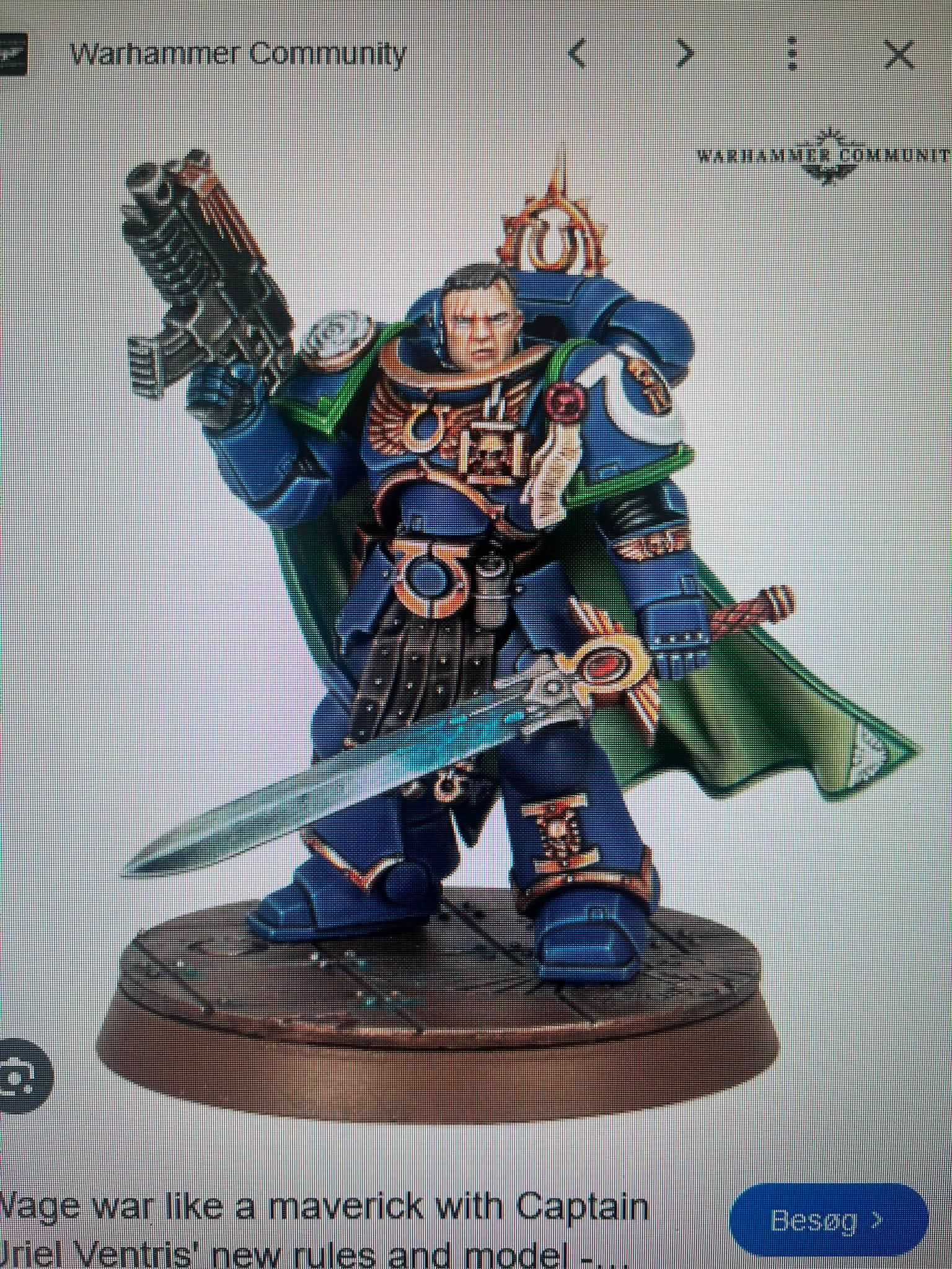 Woah!!! Uriel Ventris, One of the most famous 40k Characters of