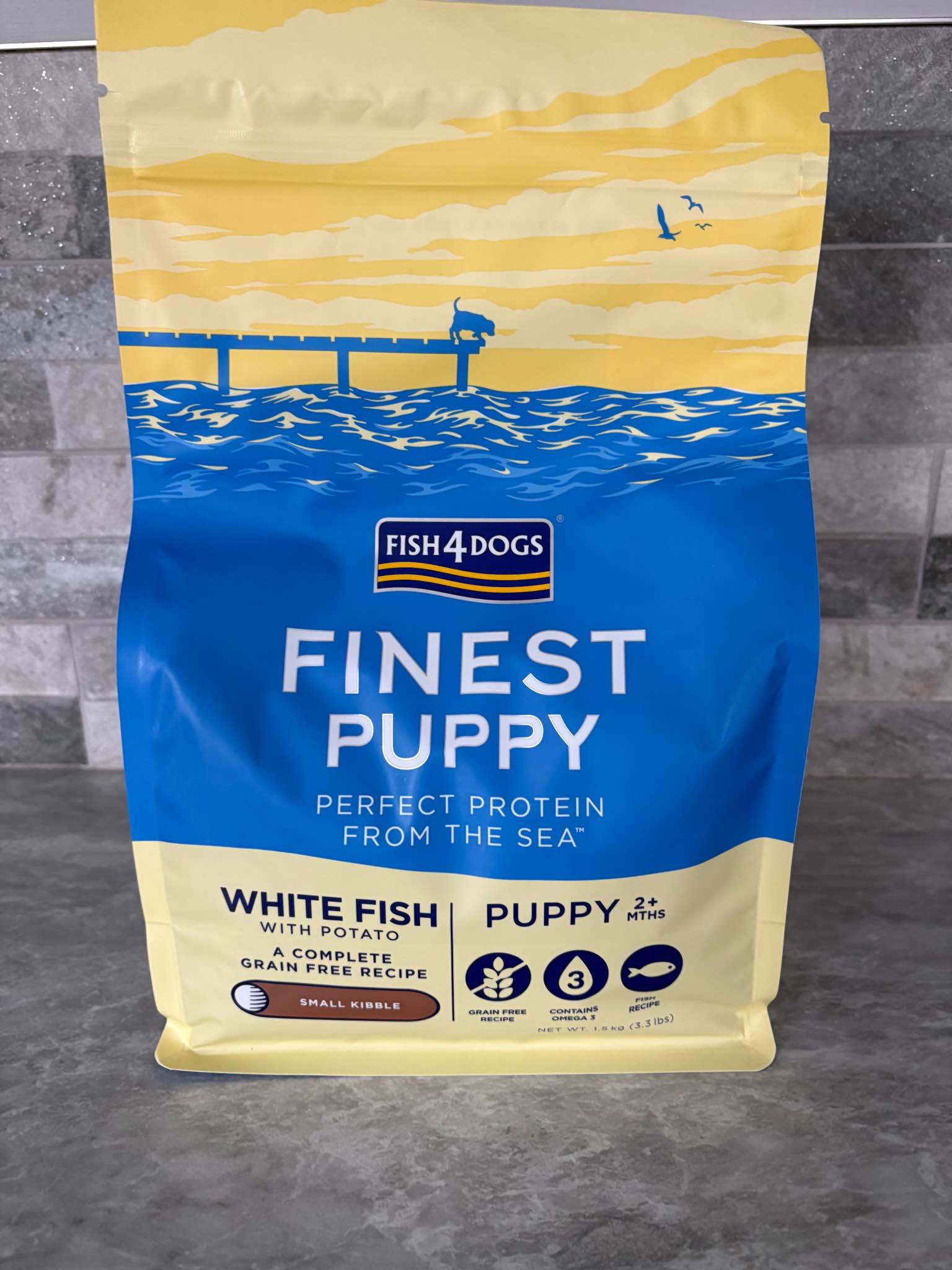 Fish4dogs finest puppy white fish with potato a complete grain